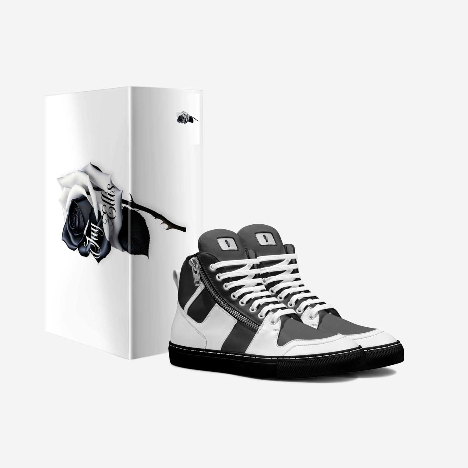 Jay Ellis custom made in Italy shoes by Jeremy Edwards | Box view