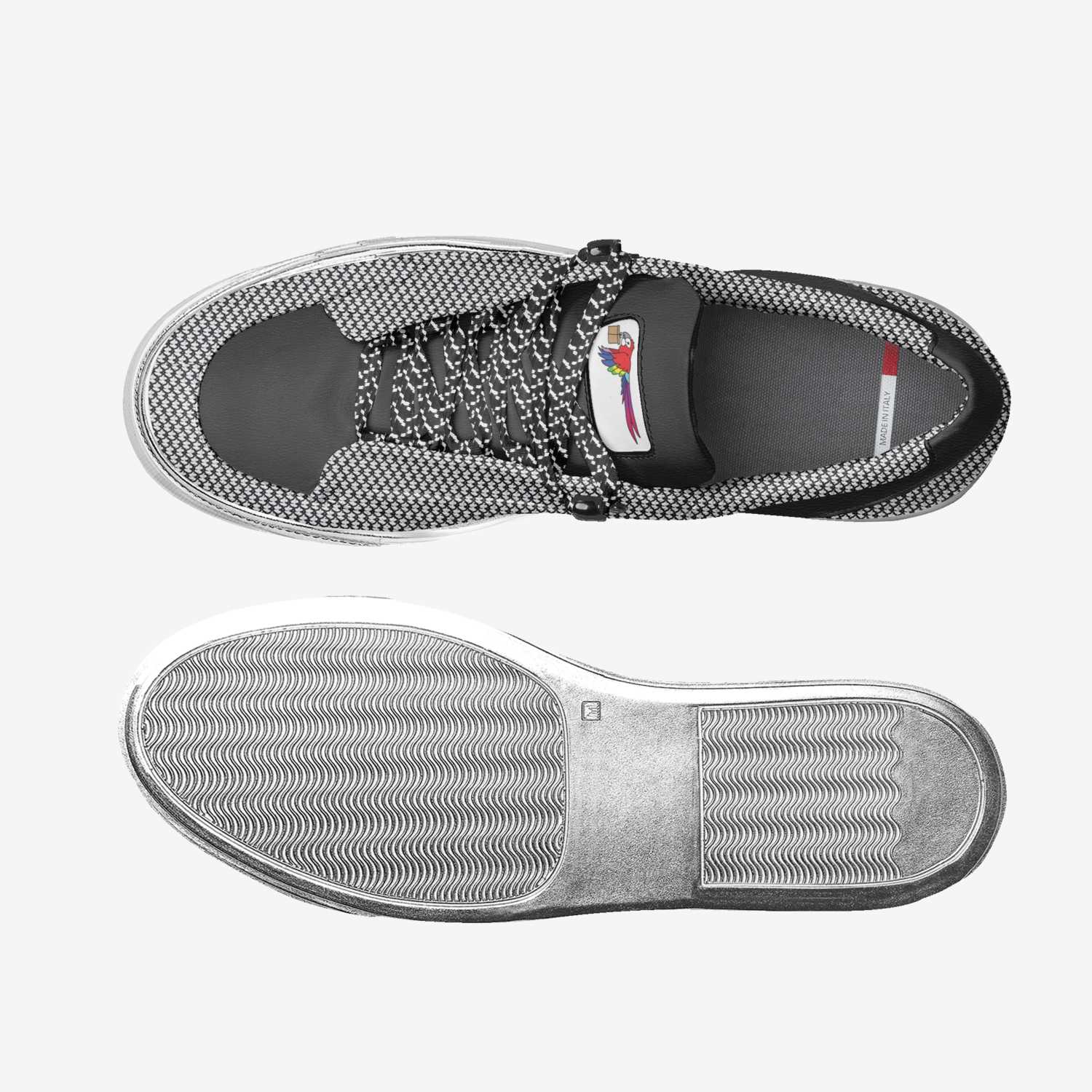 PUFFS custom made in Italy shoes by Anthony Pandozzi | Top view