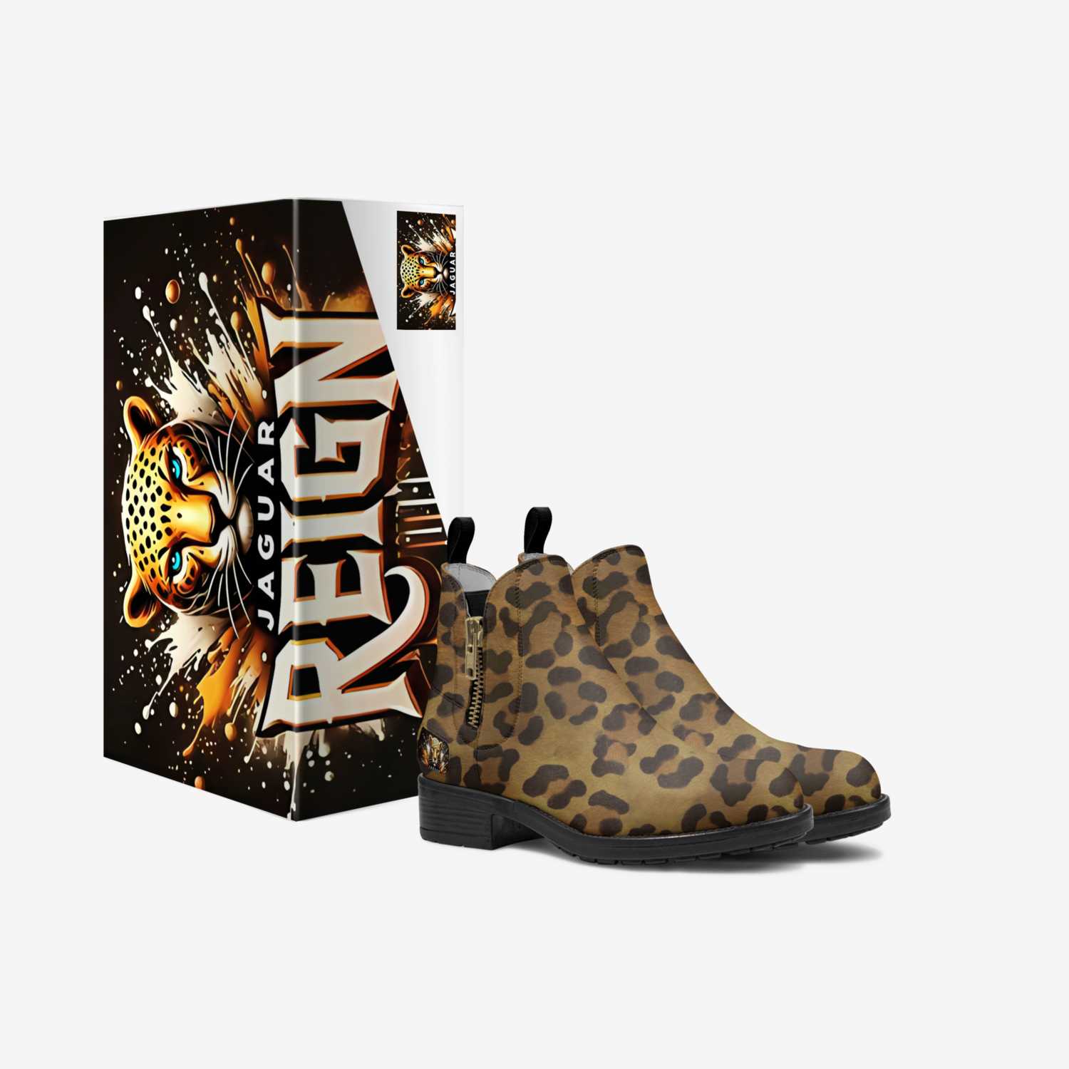 Jaguar Reign custom made in Italy shoes by Bullish Boutique | Box view