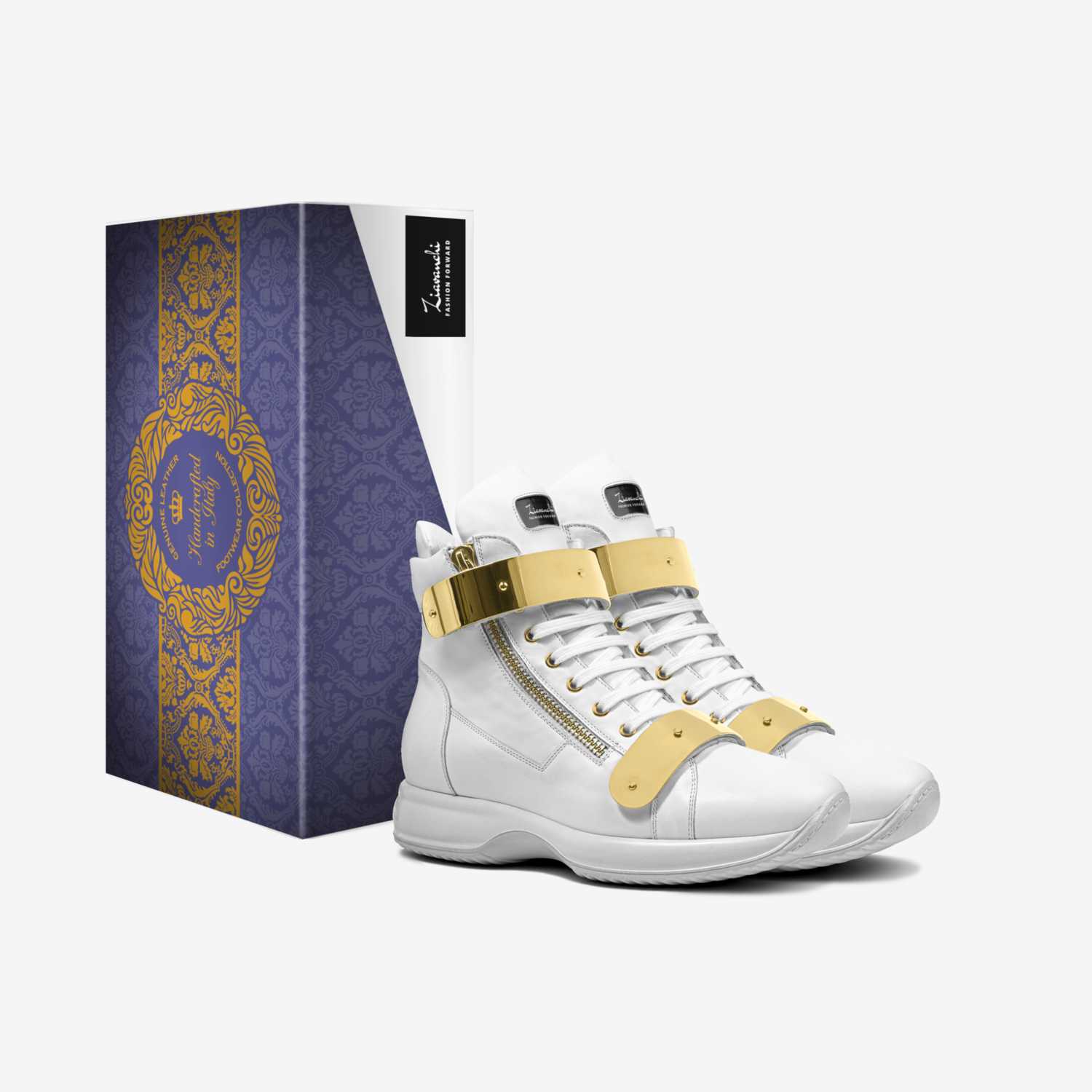 Ziavanchi  custom made in Italy shoes by Shaundrea And Bobby Howell | Box view