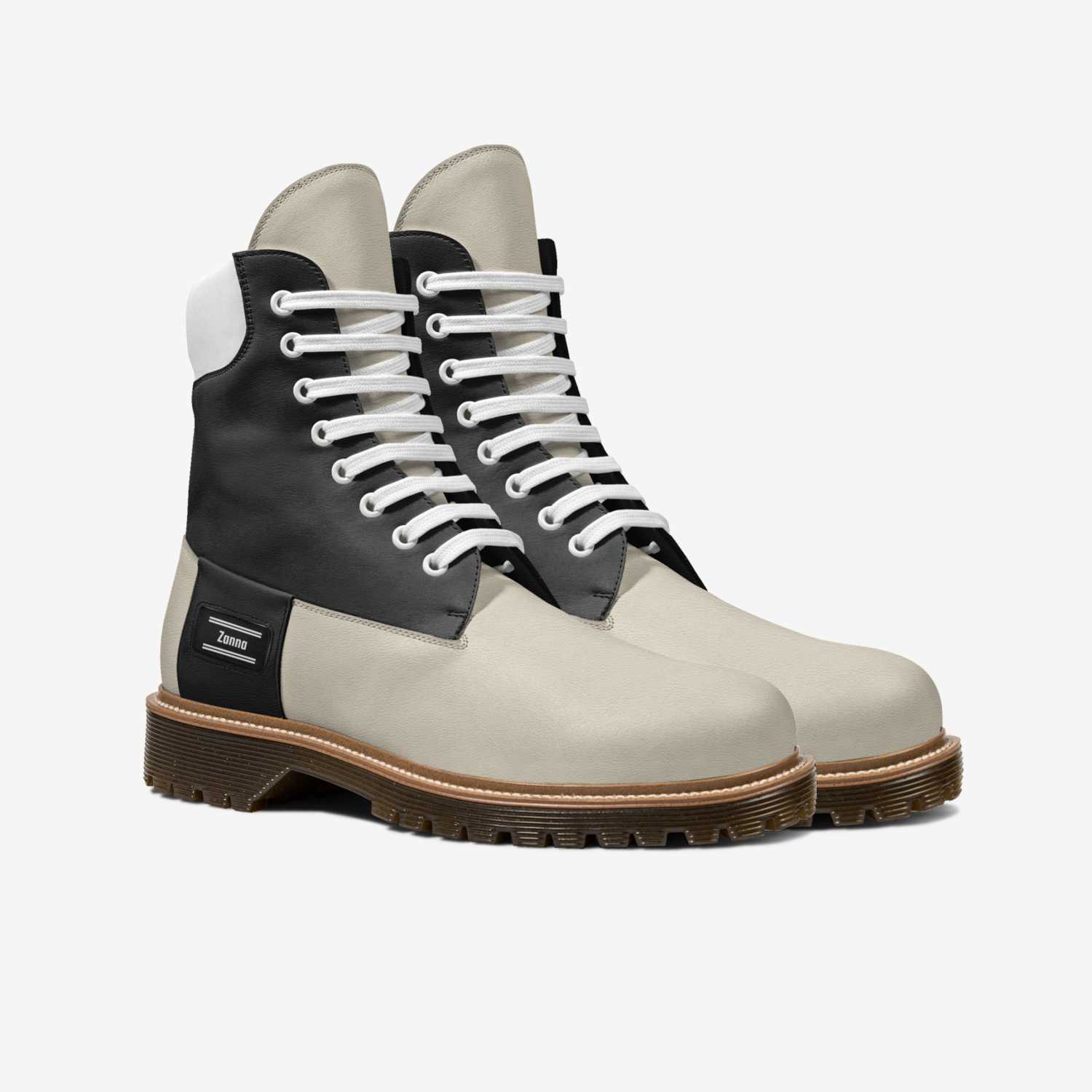 Zanna Records custom made in Italy shoes by Gianluca Zanna | Double view
