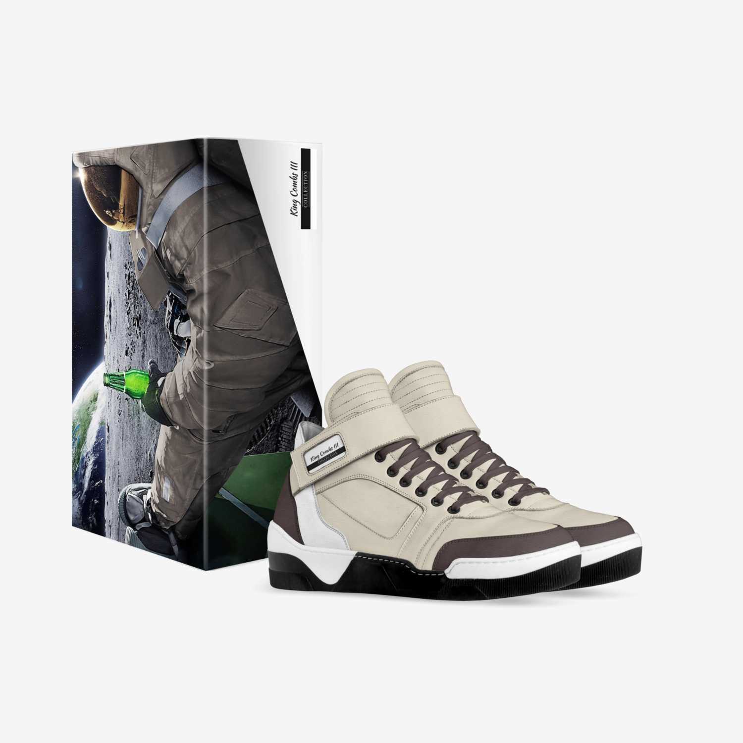 King Combs III  custom made in Italy shoes by Isiah Combs | Box view