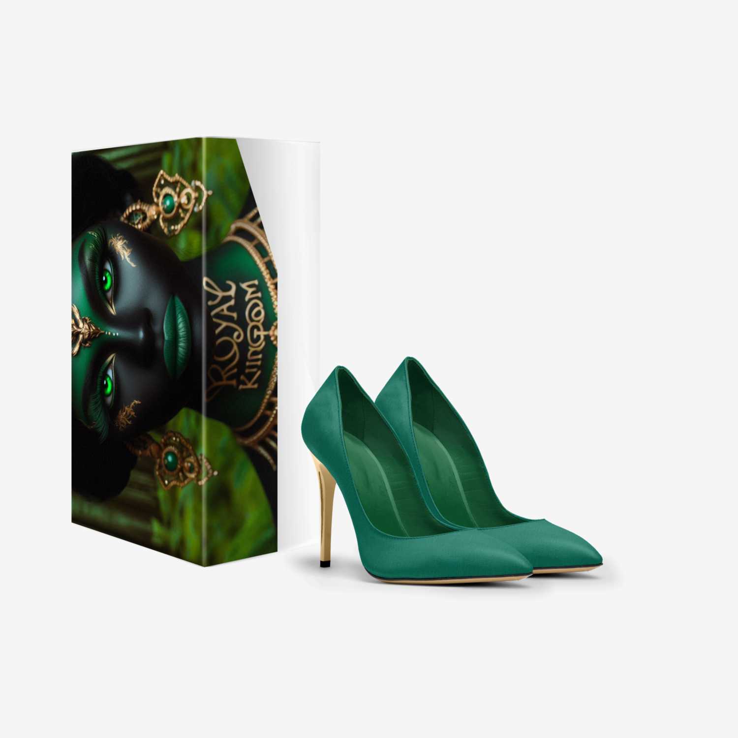 Emerald Envy custom made in Italy shoes by Rauh Karim | Box view