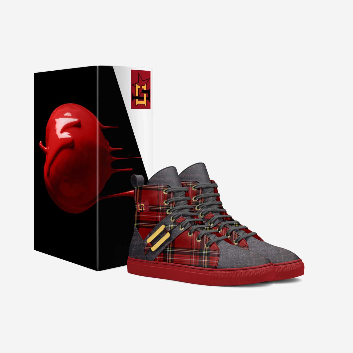 Concrete Lion custom made in Italy shoes by Rodney R. | Box view