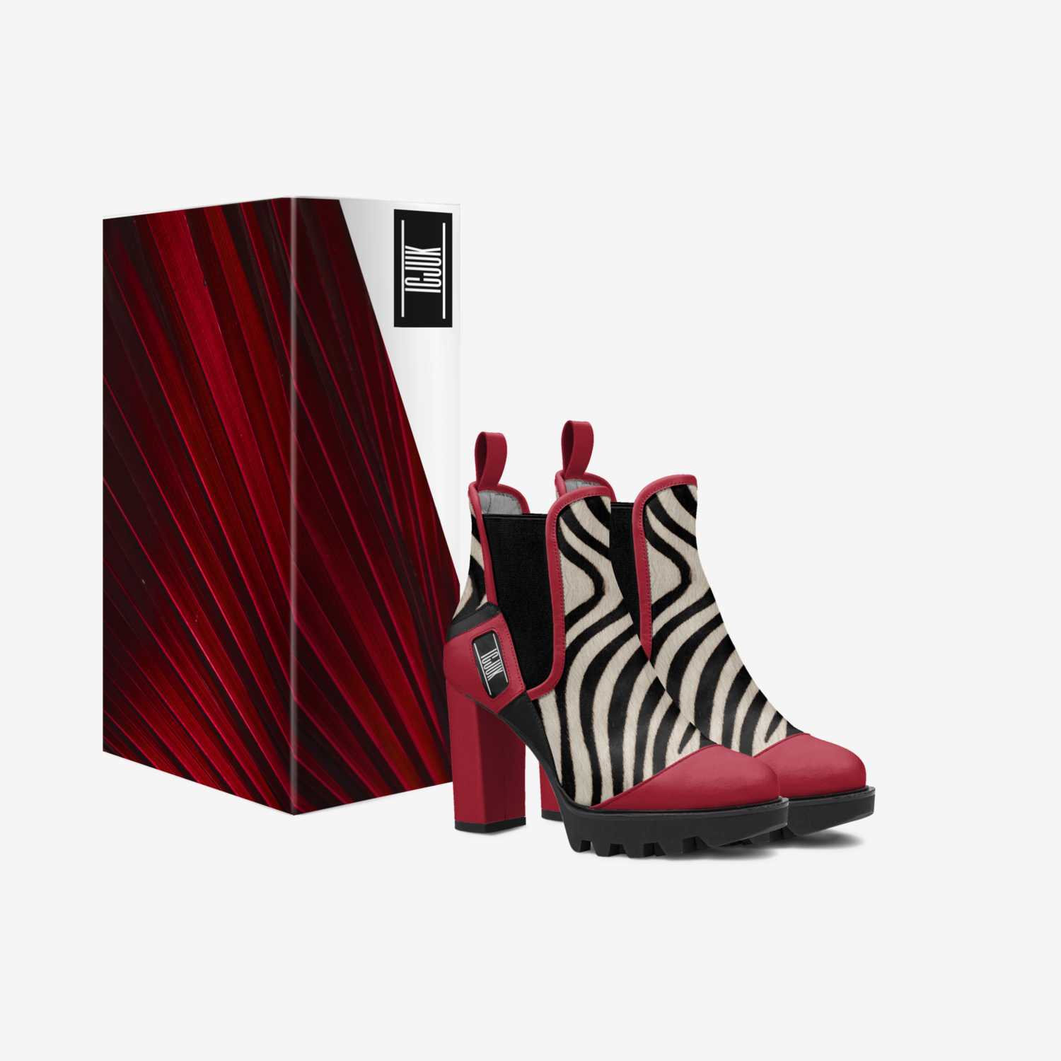 ICJUK Edge custom made in Italy shoes by Claire Jane Vranian | Box view