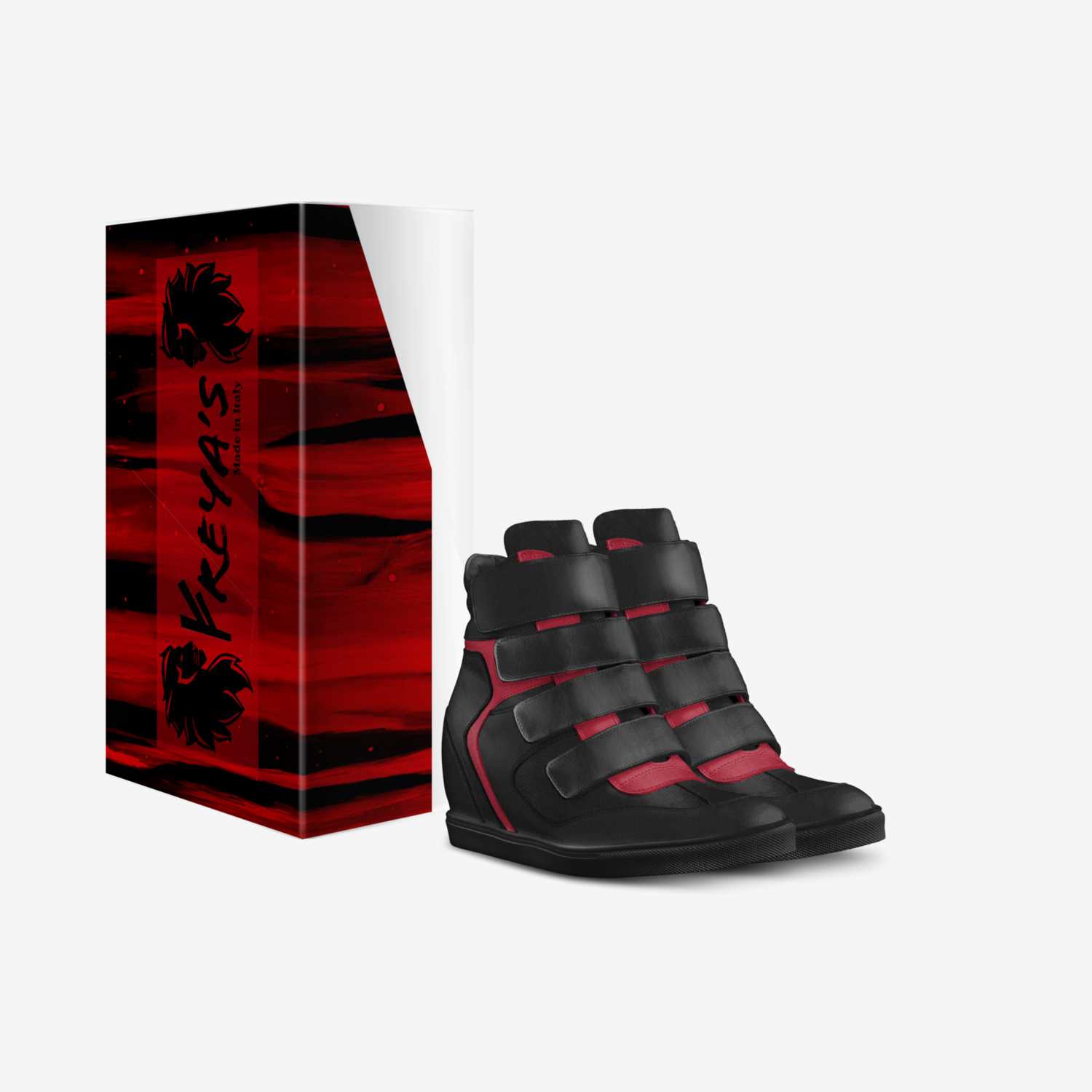 Freya's custom made in Italy shoes by Frederique van Saeftinghe | Box view