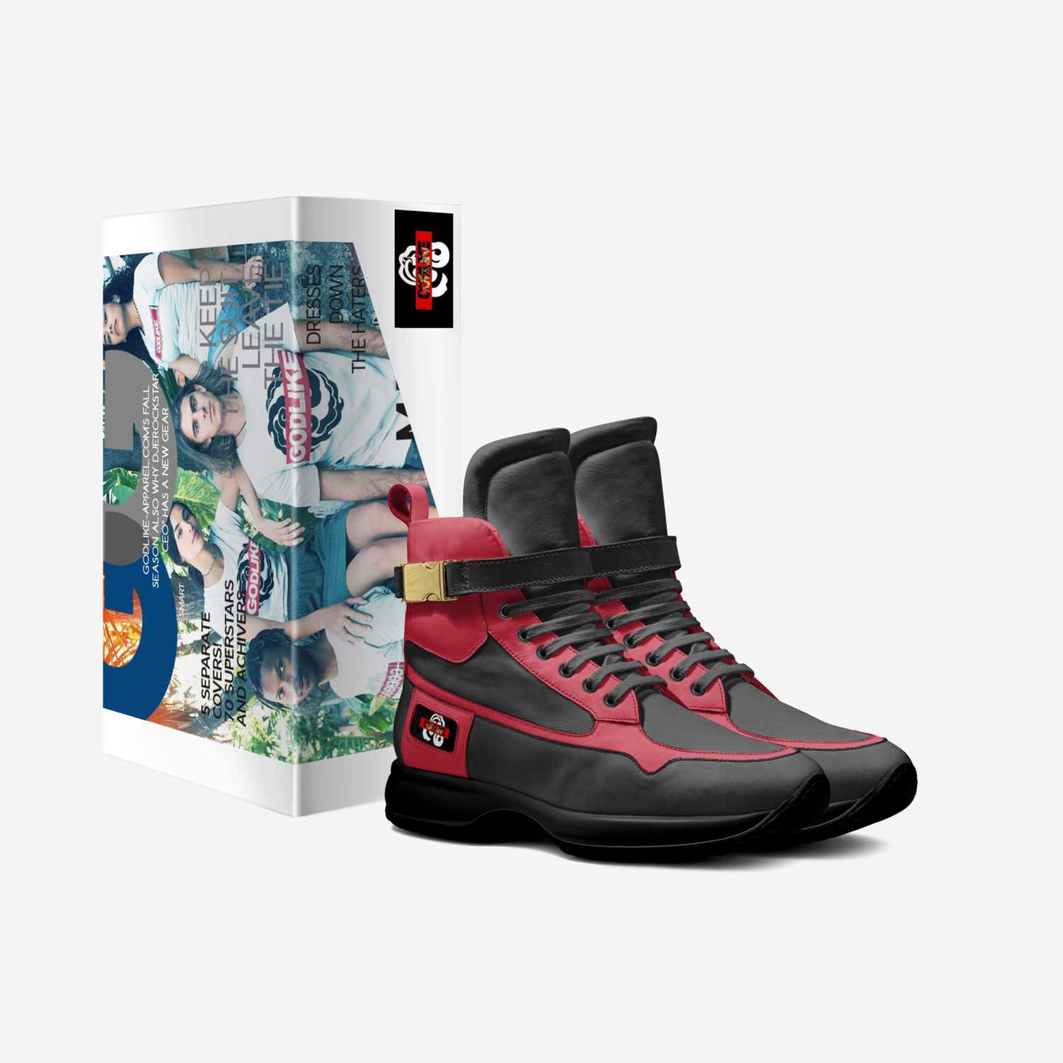 GODLIKE 196 custom made in Italy shoes by Erych Elliott | Box view