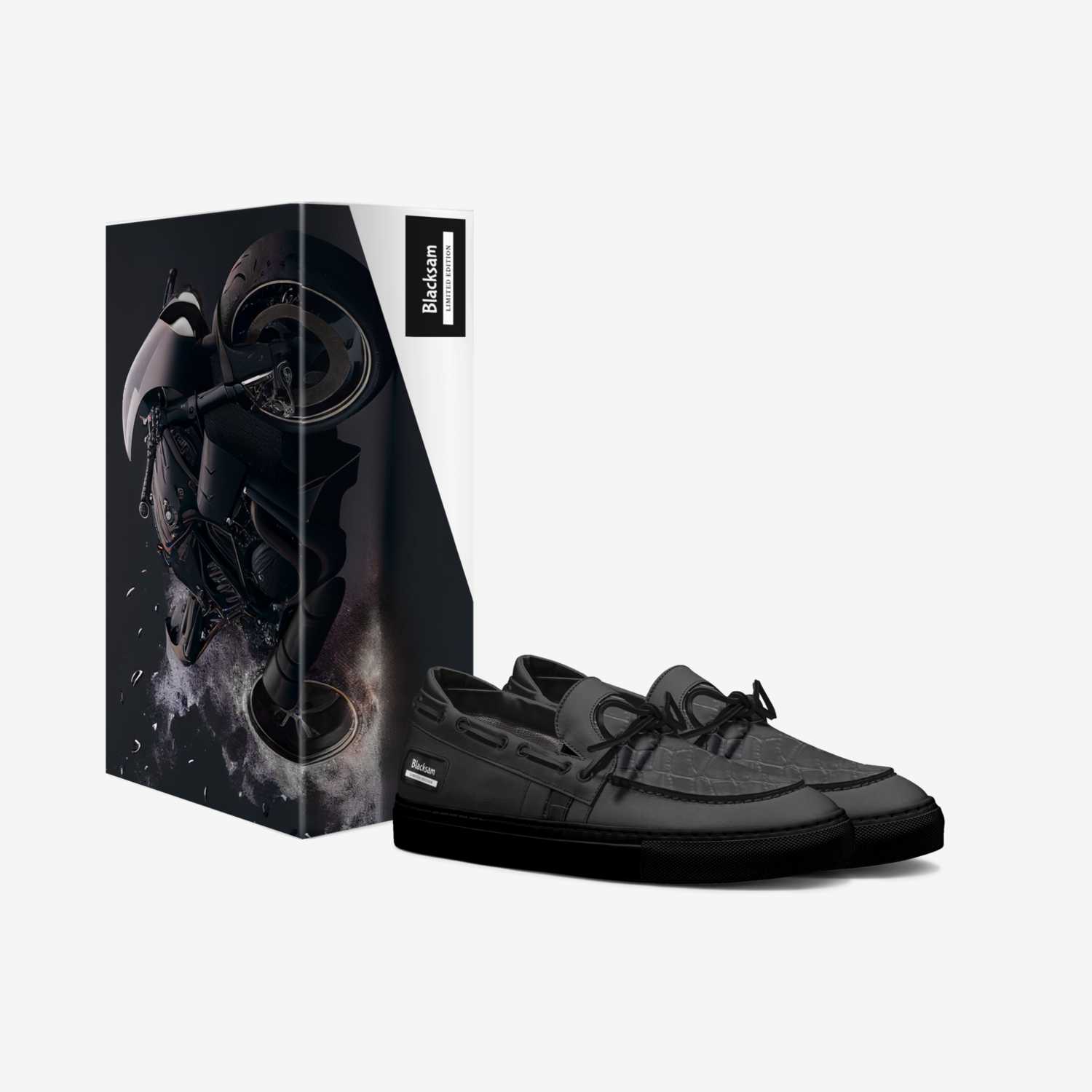 Blacksam  custom made in Italy shoes by Jdika Tonge | Box view