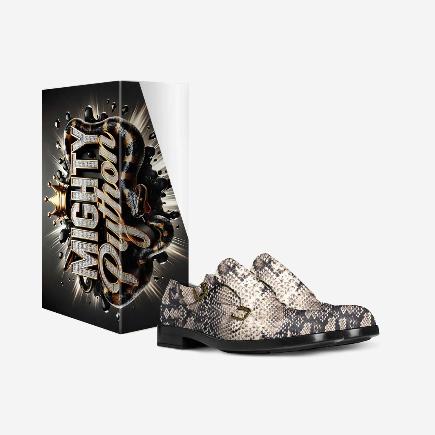 Mighty Python custom made in Italy shoes by Bullish Boutique | Box view