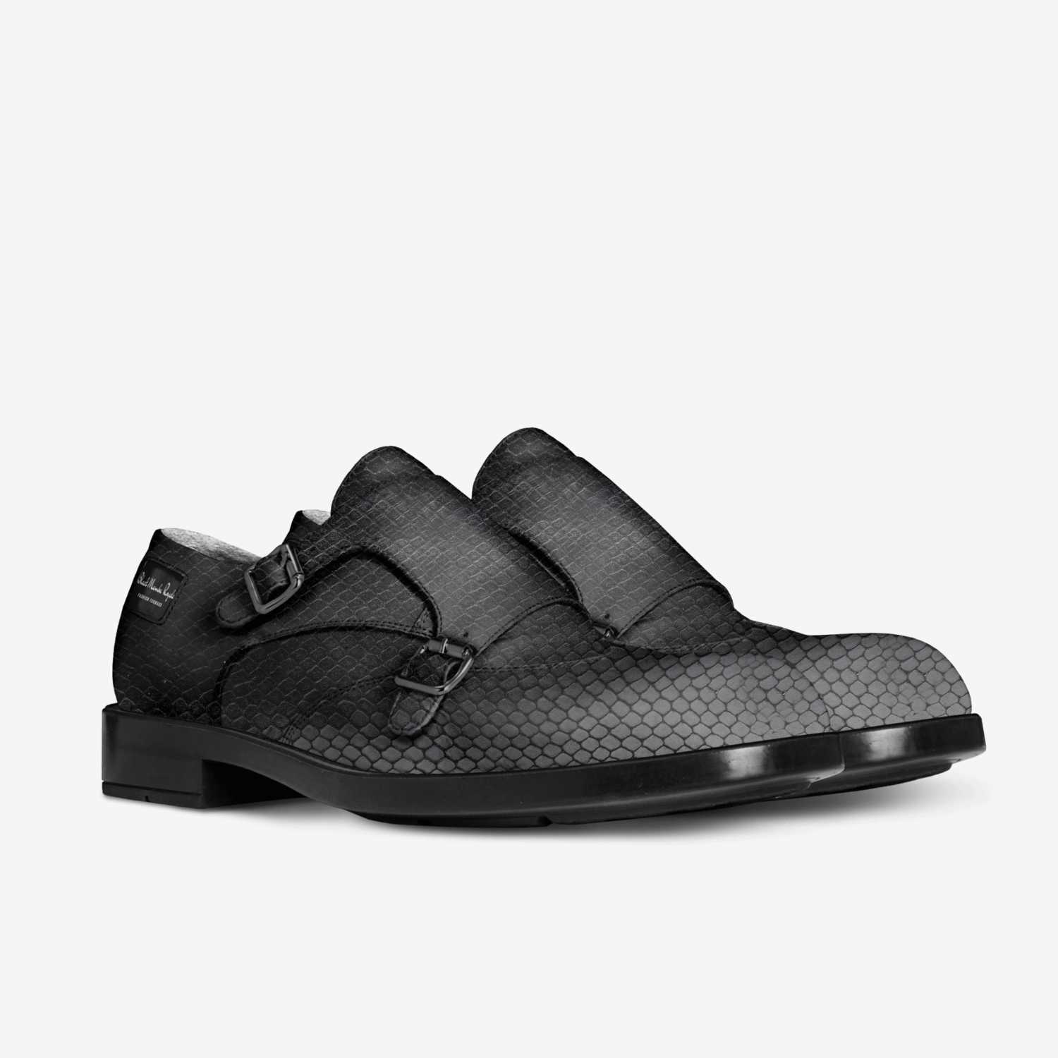 Black Mamba Royale custom made in Italy shoes by Bullish Boutique | Double view