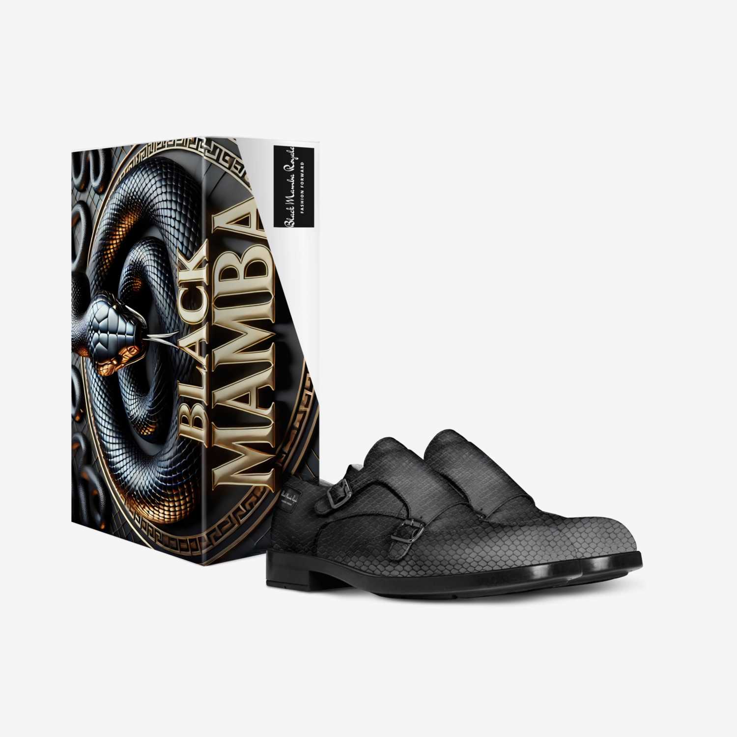 Black Mamba Royale custom made in Italy shoes by Bullish Boutique | Box view
