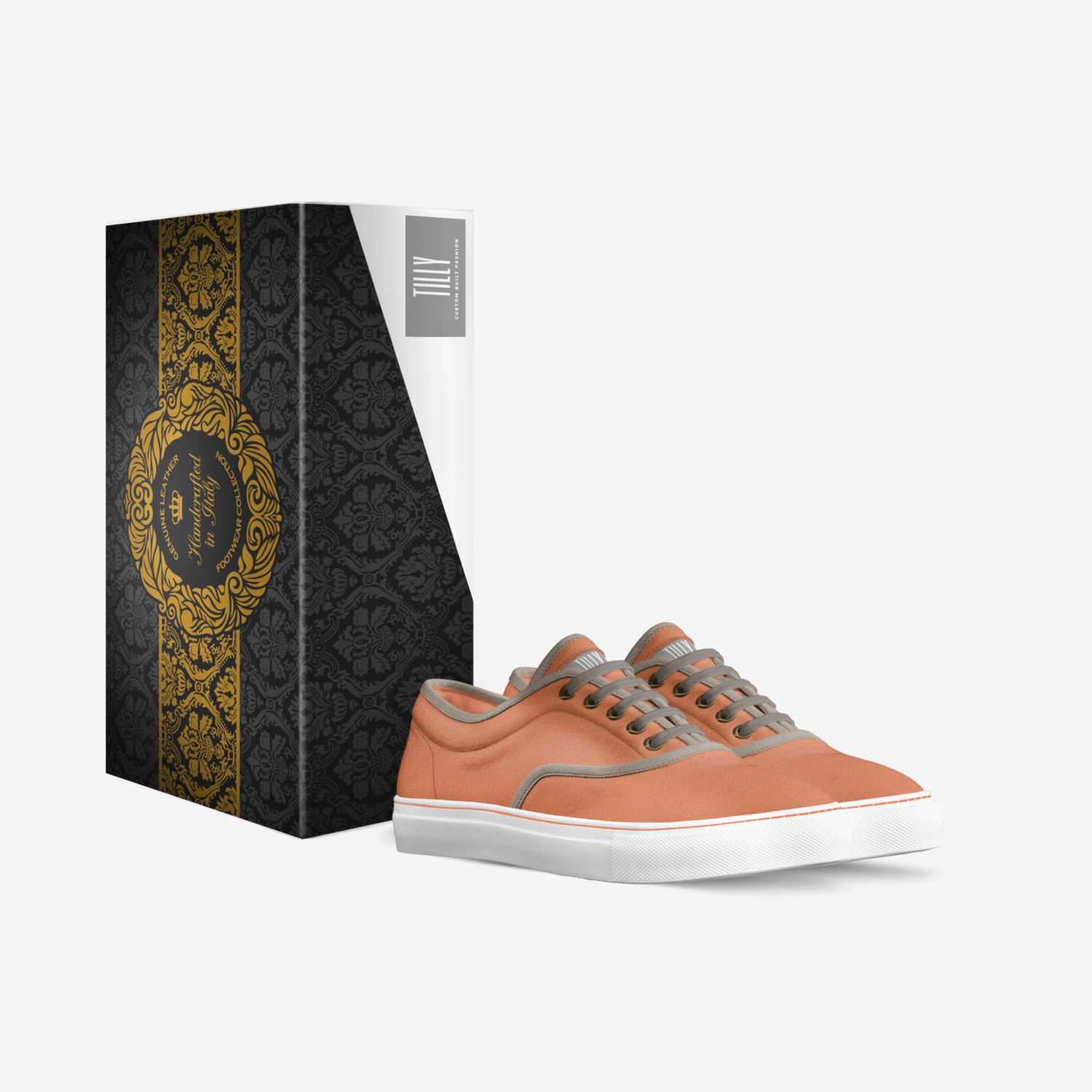 Tilly custom made in Italy shoes by Lashay T | Box view