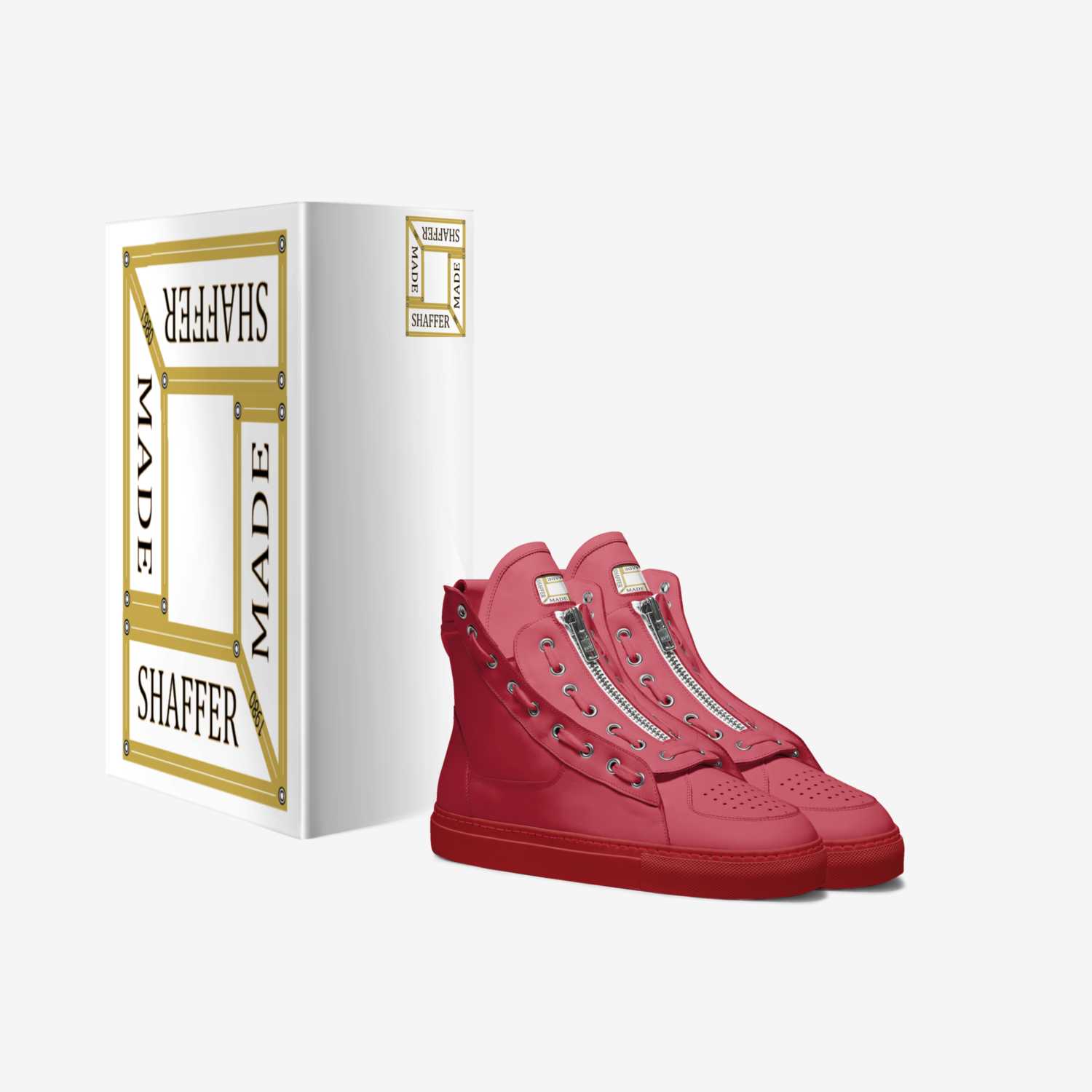 SHAFFERMADE VDAY custom made in Italy shoes by Mack Shaffer | Box view