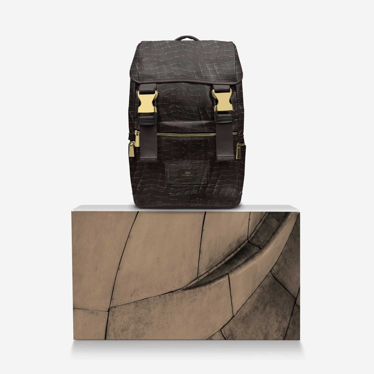 Designed by RB2B custom made in Italy design by Robert Bailey | Over box view