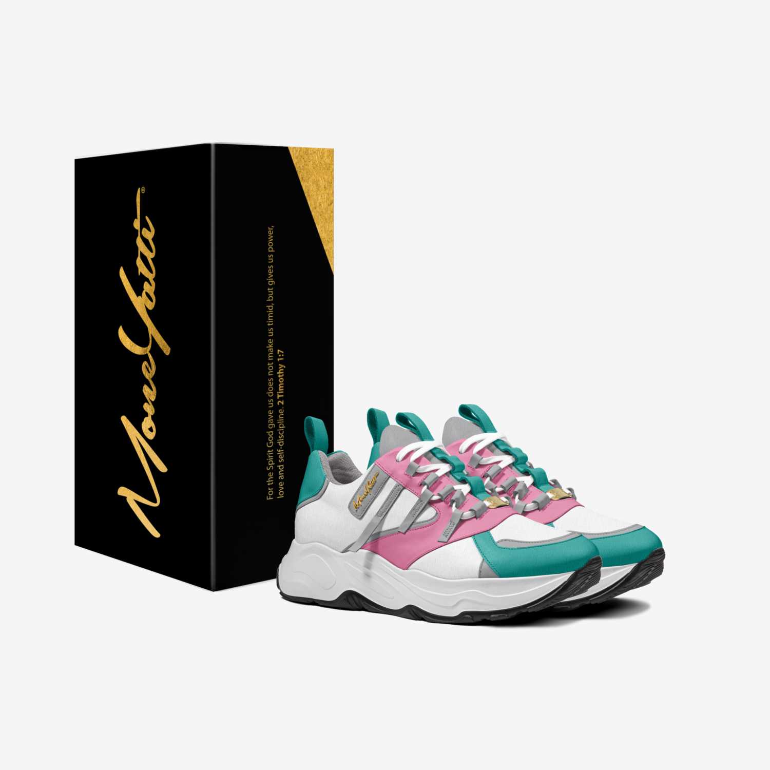 Moneyatti Bandz018 custom made in Italy shoes by Moneyatti Brand | Box view