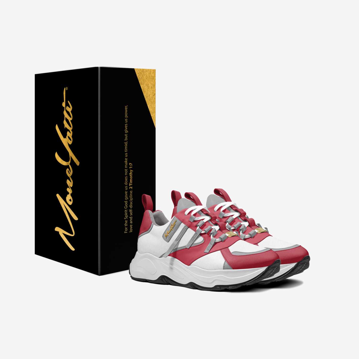 Moneyatti Bandz019 custom made in Italy shoes by Moneyatti Brand | Box view