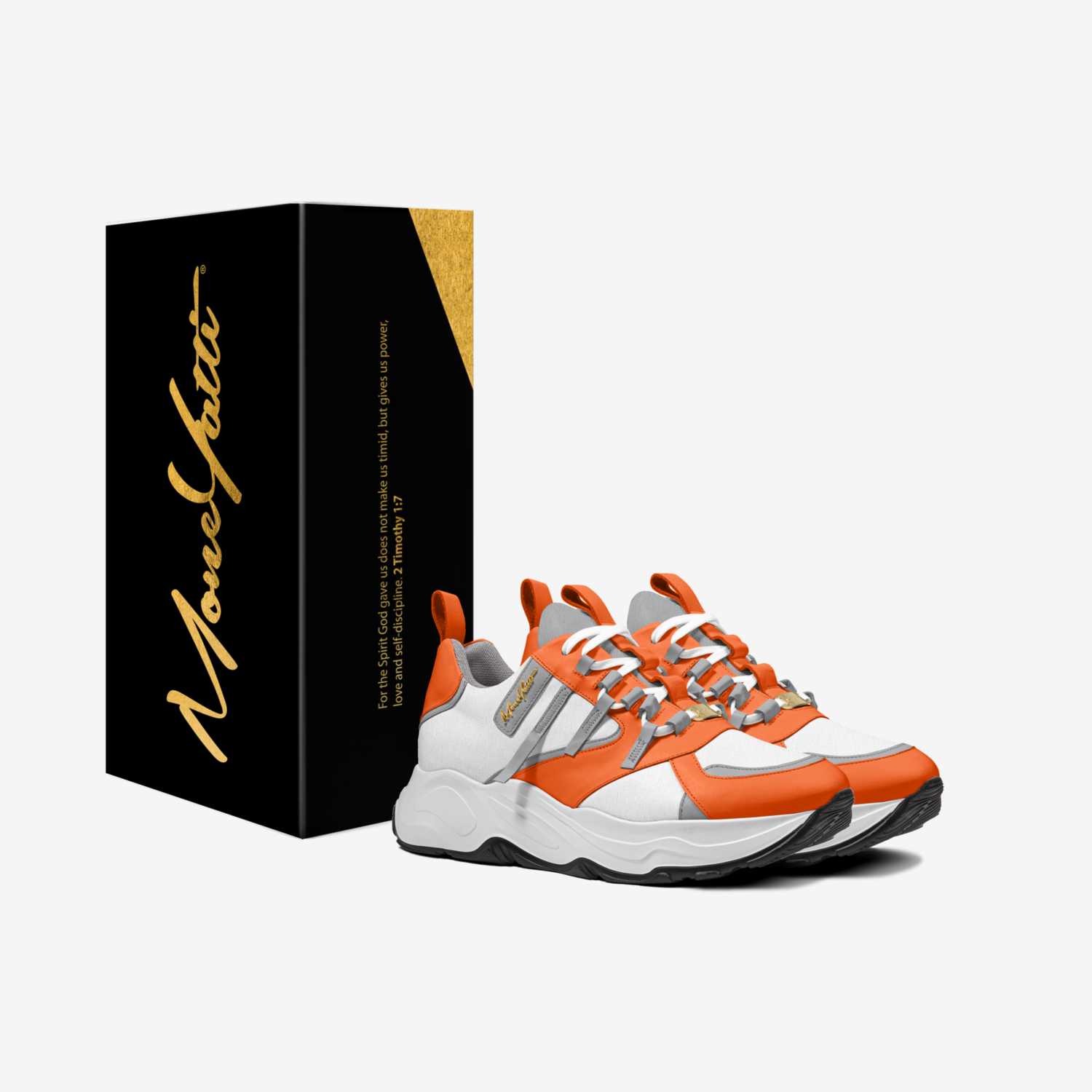 Moneyatti Bandz021 custom made in Italy shoes by Moneyatti Brand | Box view