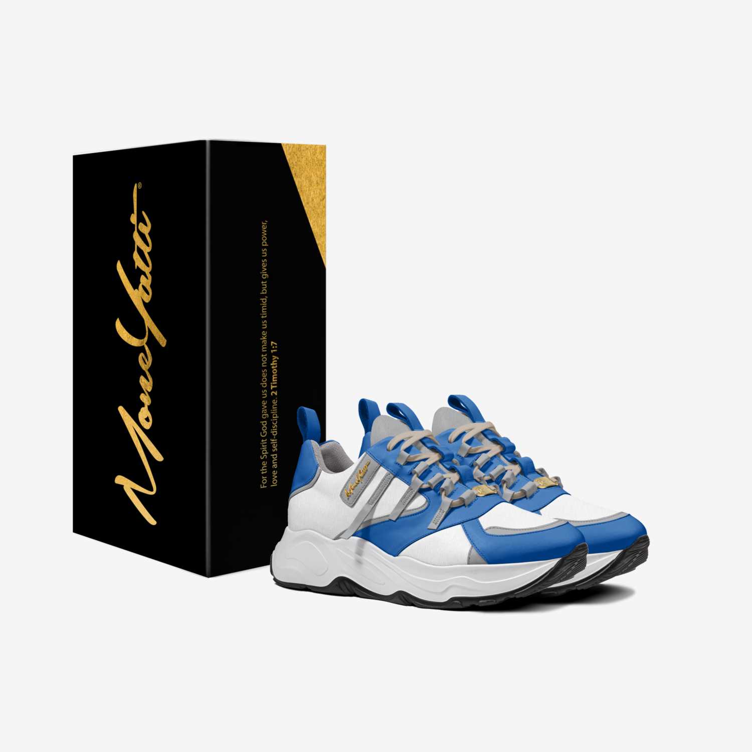Moneyatti Bandz023 custom made in Italy shoes by Moneyatti Brand | Box view