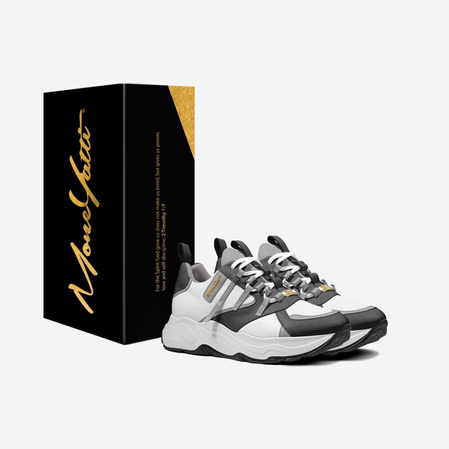 Moneyatti Bandz022 custom made in Italy shoes by Moneyatti Brand | Box view