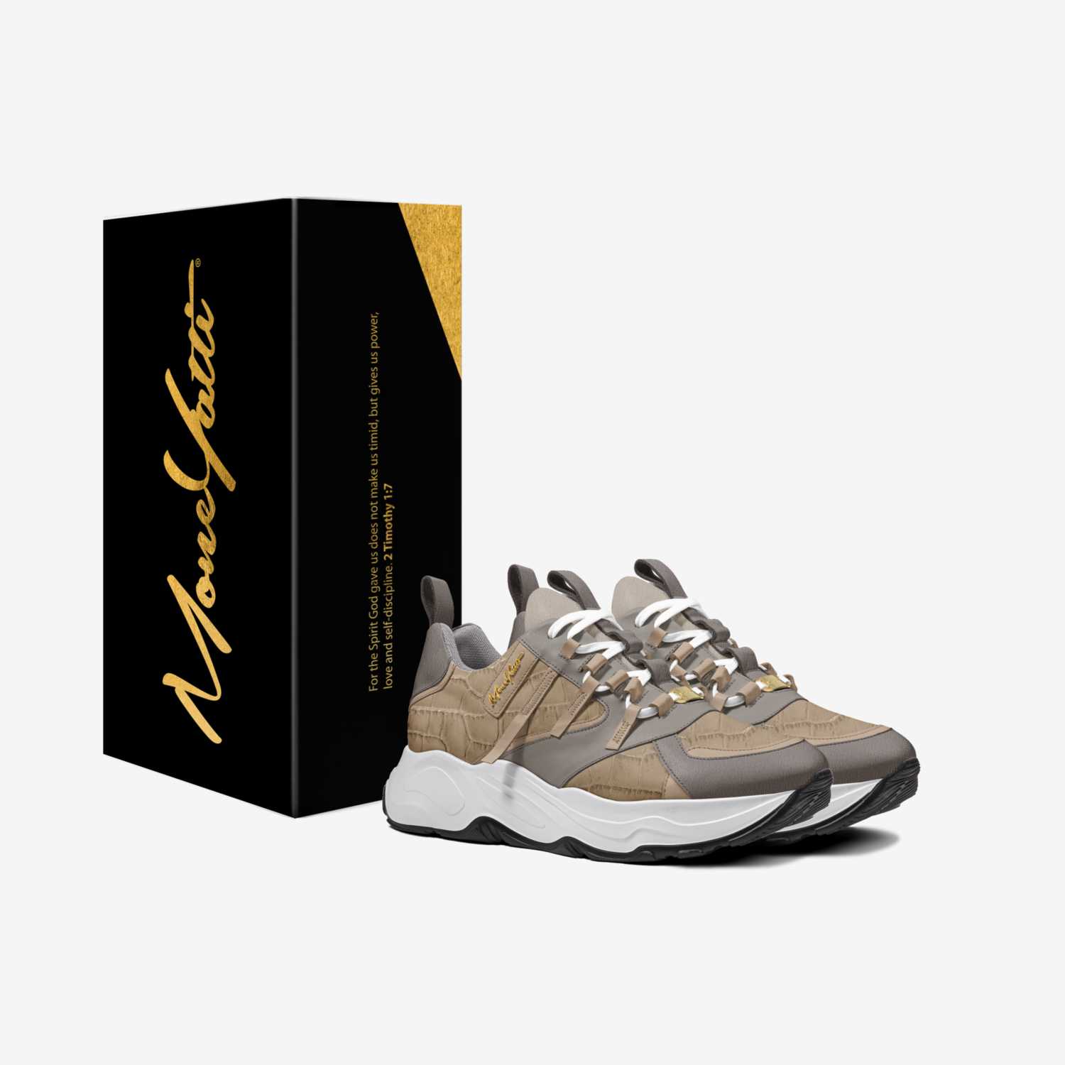 Moneyatti Bandz024 custom made in Italy shoes by Moneyatti Brand | Box view