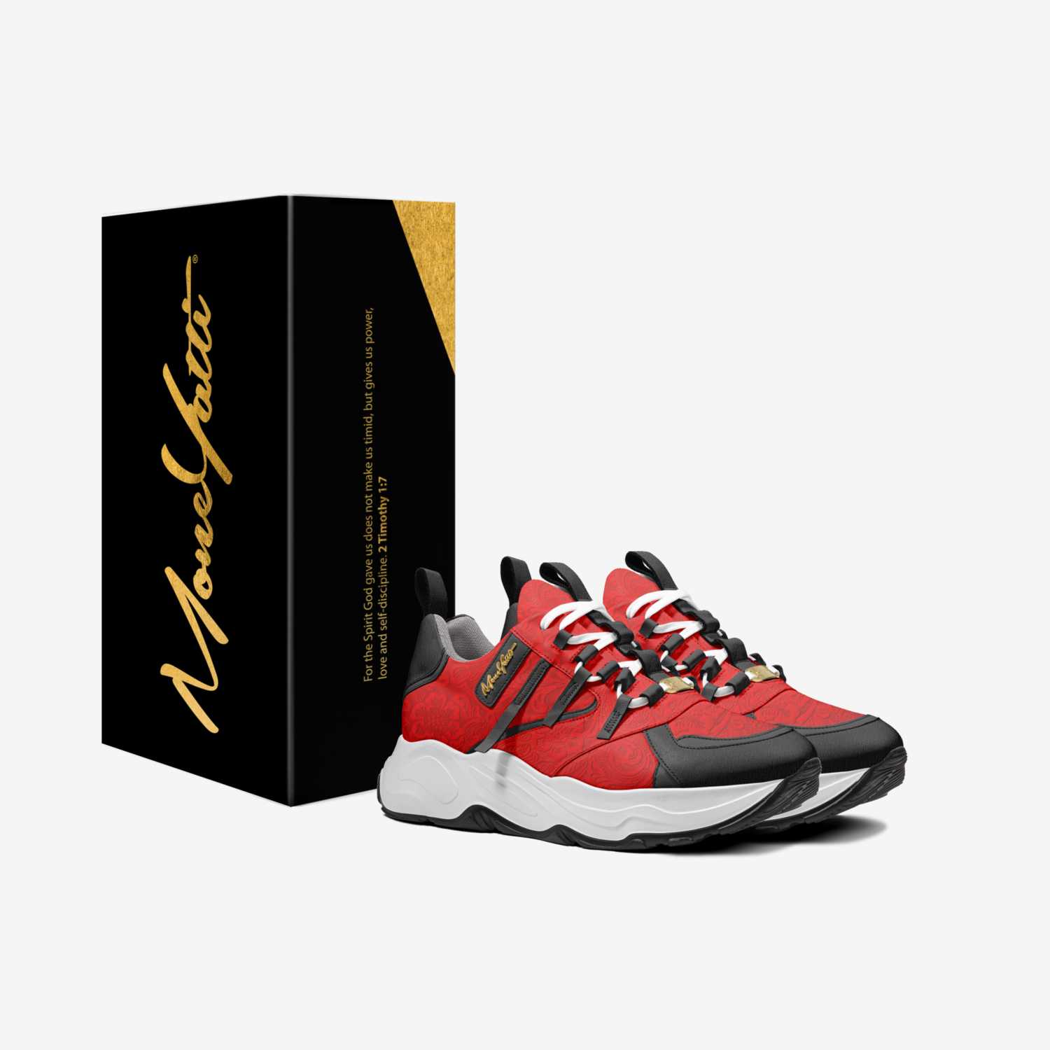 Moneyatti Bandz027 custom made in Italy shoes by Moneyatti Brand | Box view
