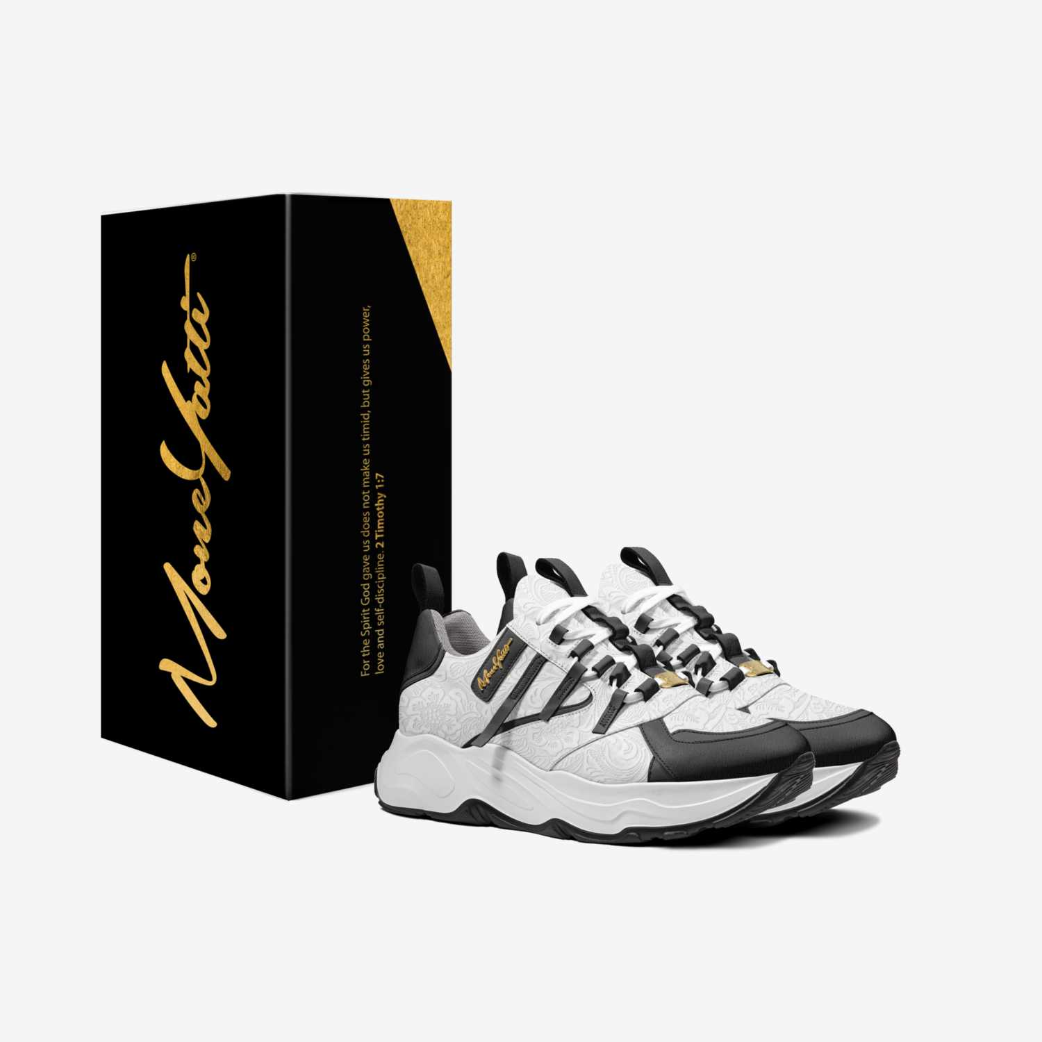 Moneyatti Bandz029 custom made in Italy shoes by Moneyatti Brand | Box view