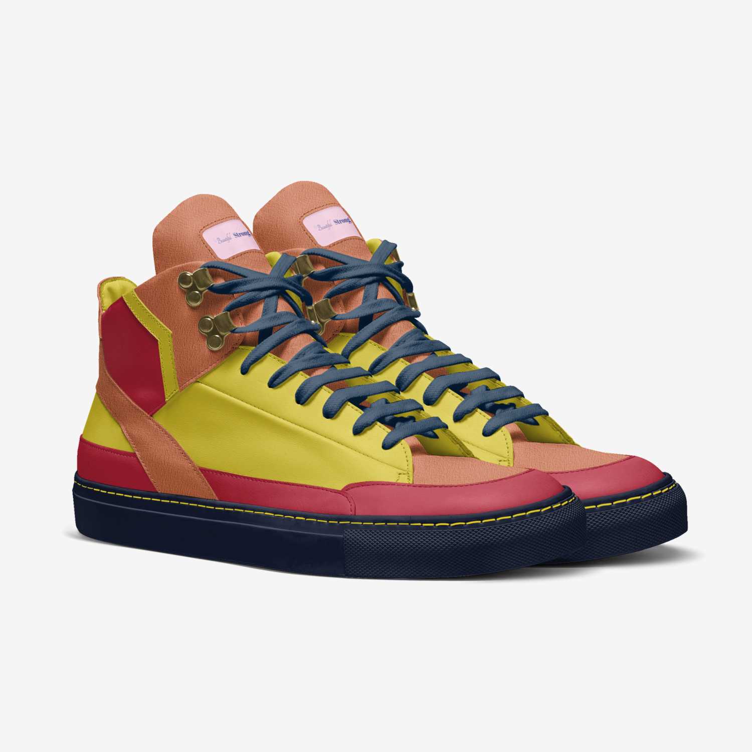 The Horizon custom made in Italy shoes by Linda Strong | Double view