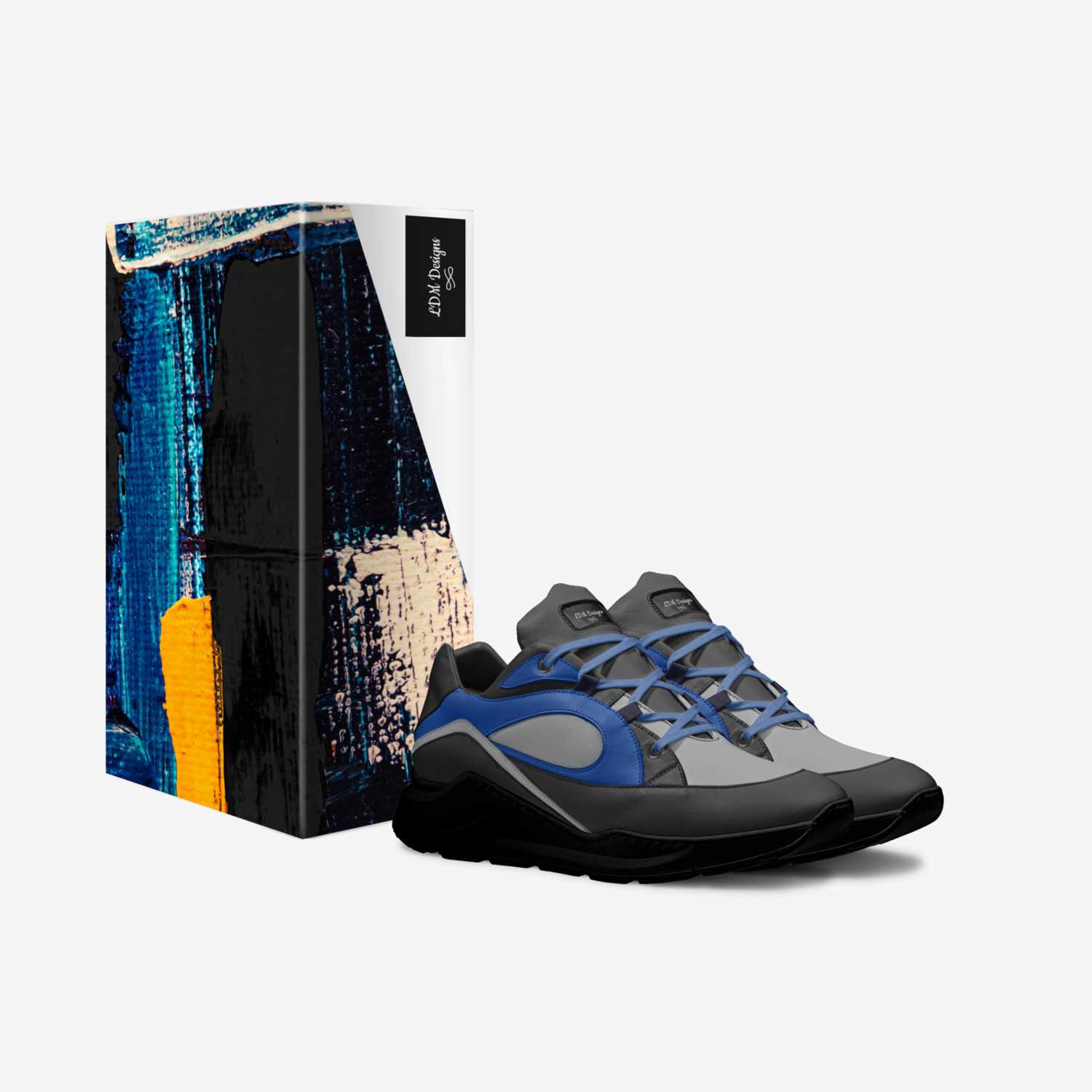 LDM Designs custom made in Italy shoes by Mary Bland | Box view
