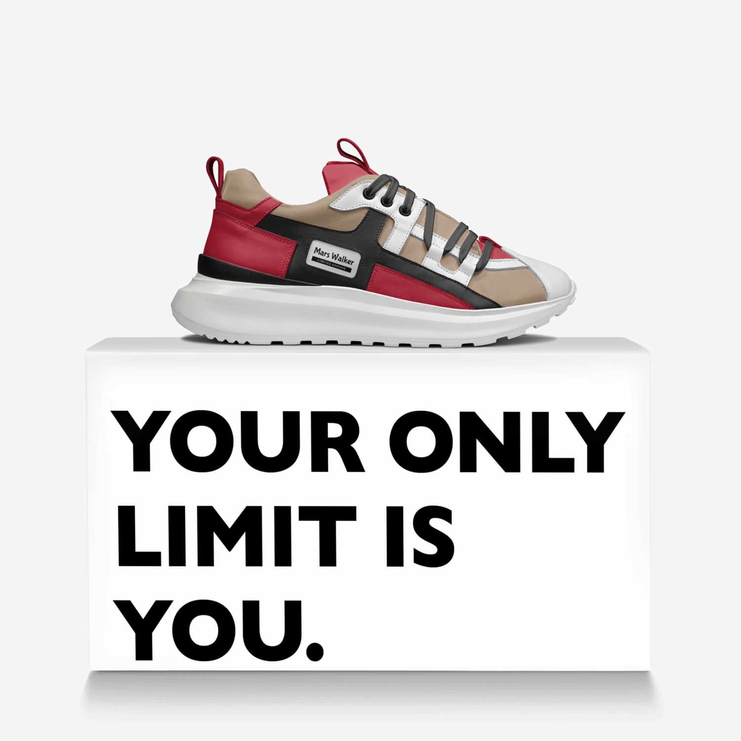 Mars Walker custom made in Italy shoes by Darren Bunton | Over box view