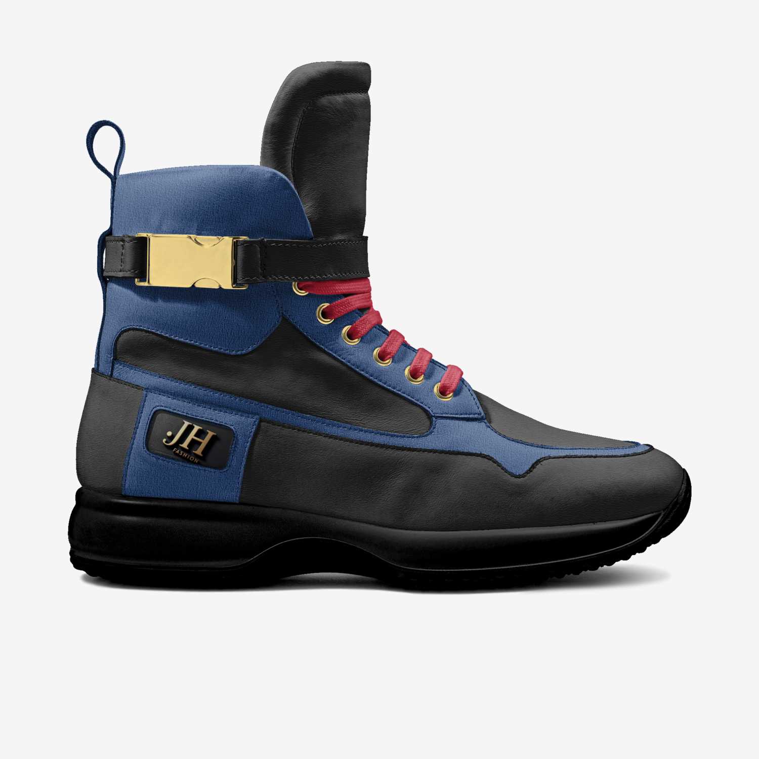 Hip-Hop Legend  custom made in Italy shoes by John Hopkins | Side view
