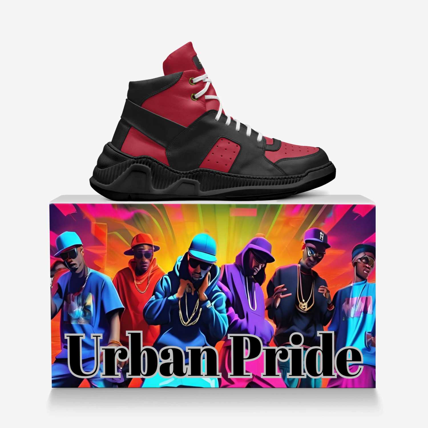 Urban Pride  custom made in Italy shoes by John Hopkins | Over box view