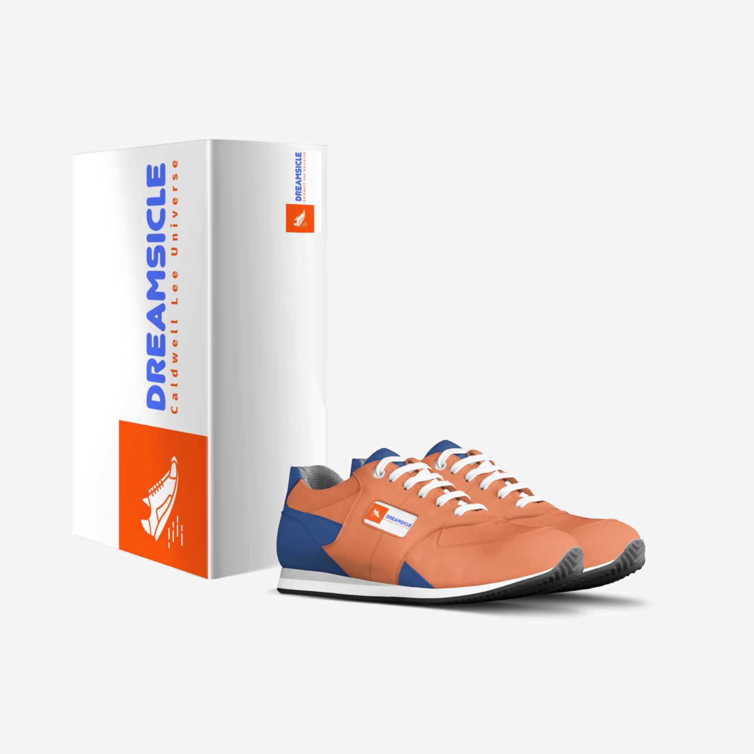Dreamsicle  custom made in Italy shoes by Caldwell Lee | Box view