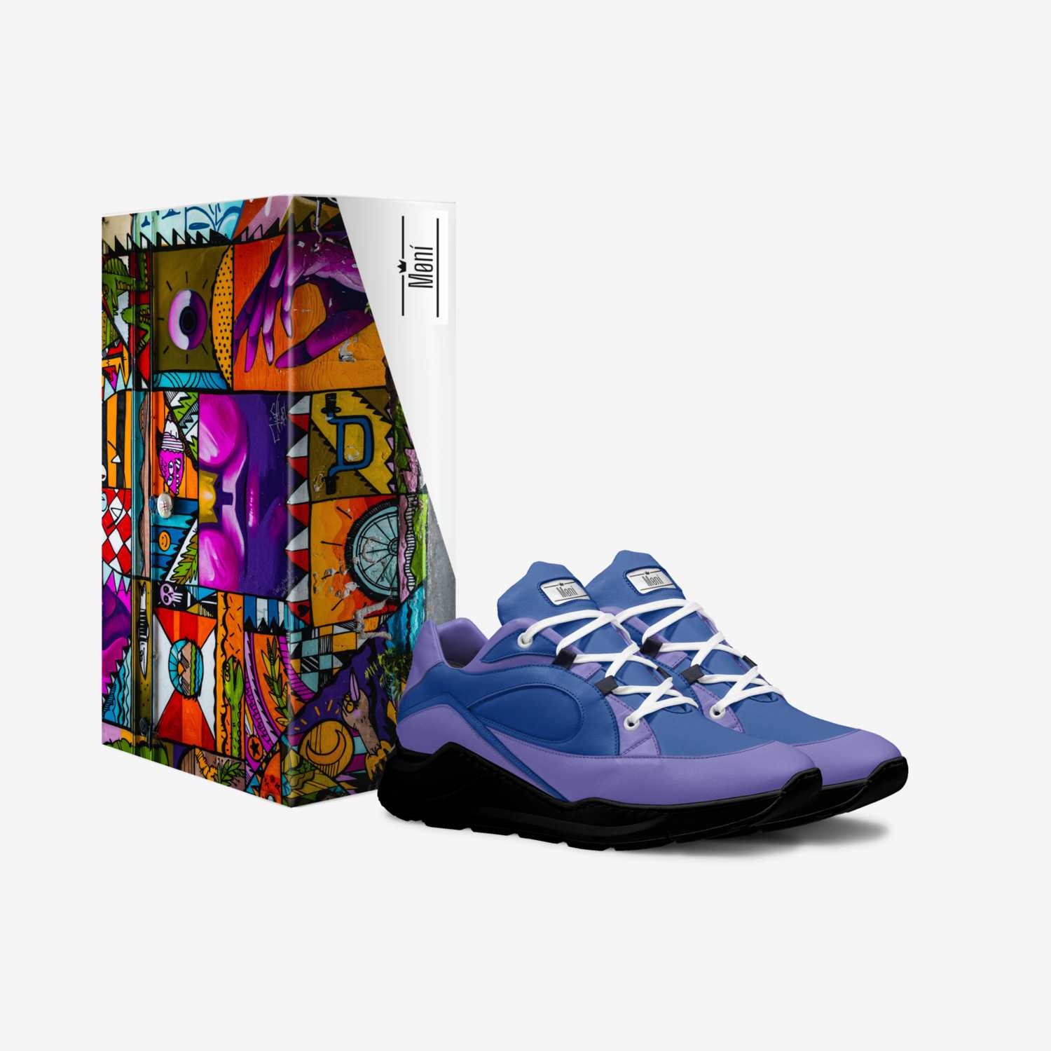 Møní custom made in Italy shoes by Monica Shaffer | Box view