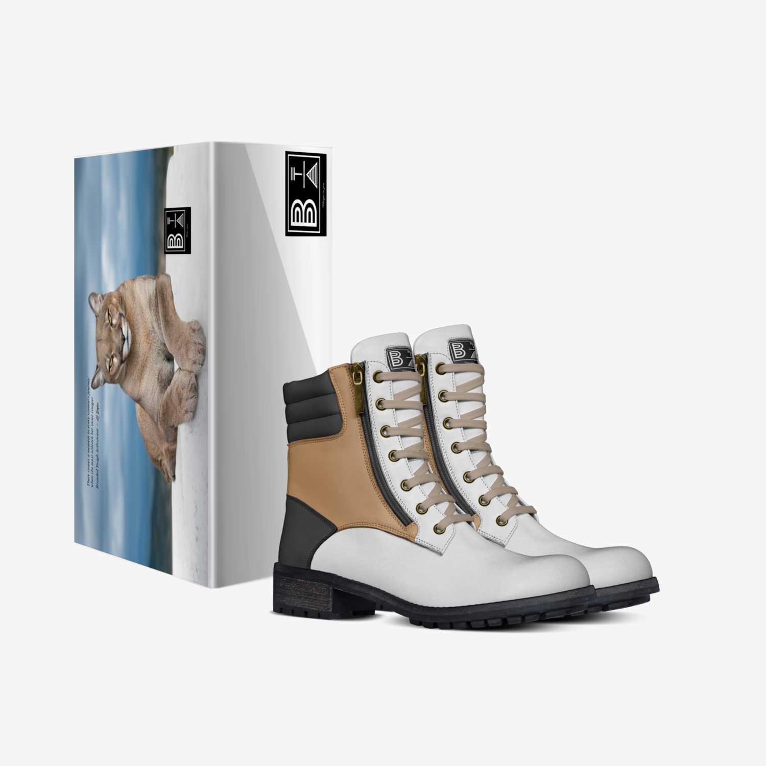 Steppin Out  Bold custom made in Italy shoes by L.j. Styles | Box view