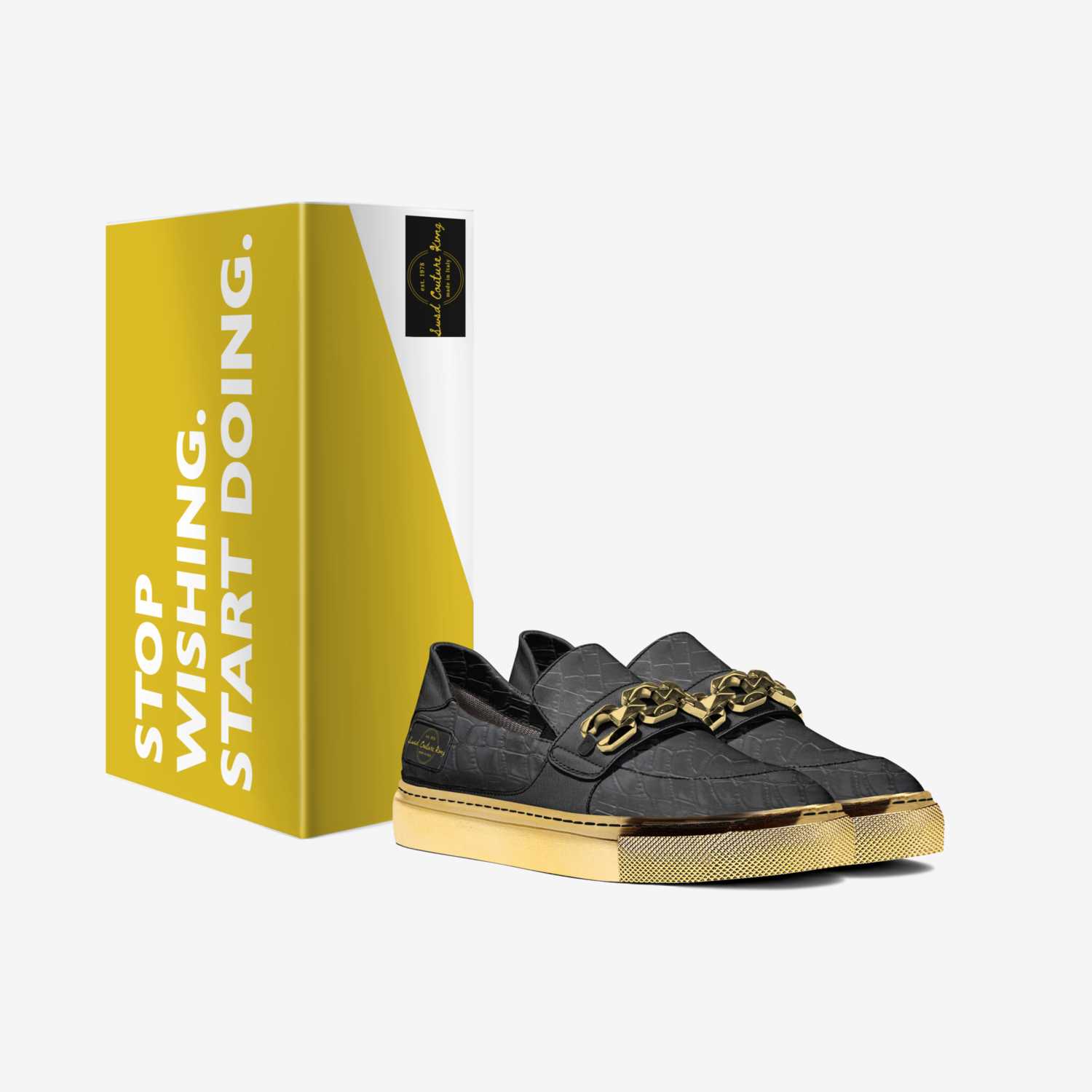 Swsd Couture Kvng  custom made in Italy shoes by Sirmin Ben | Box view