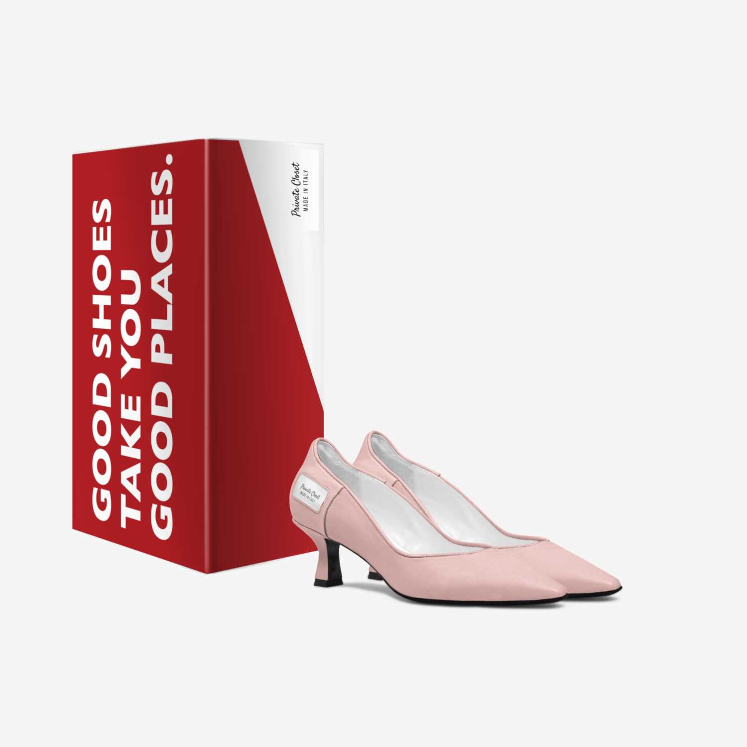 Private Closet custom made in Italy shoes by Vickie An Le | Box view