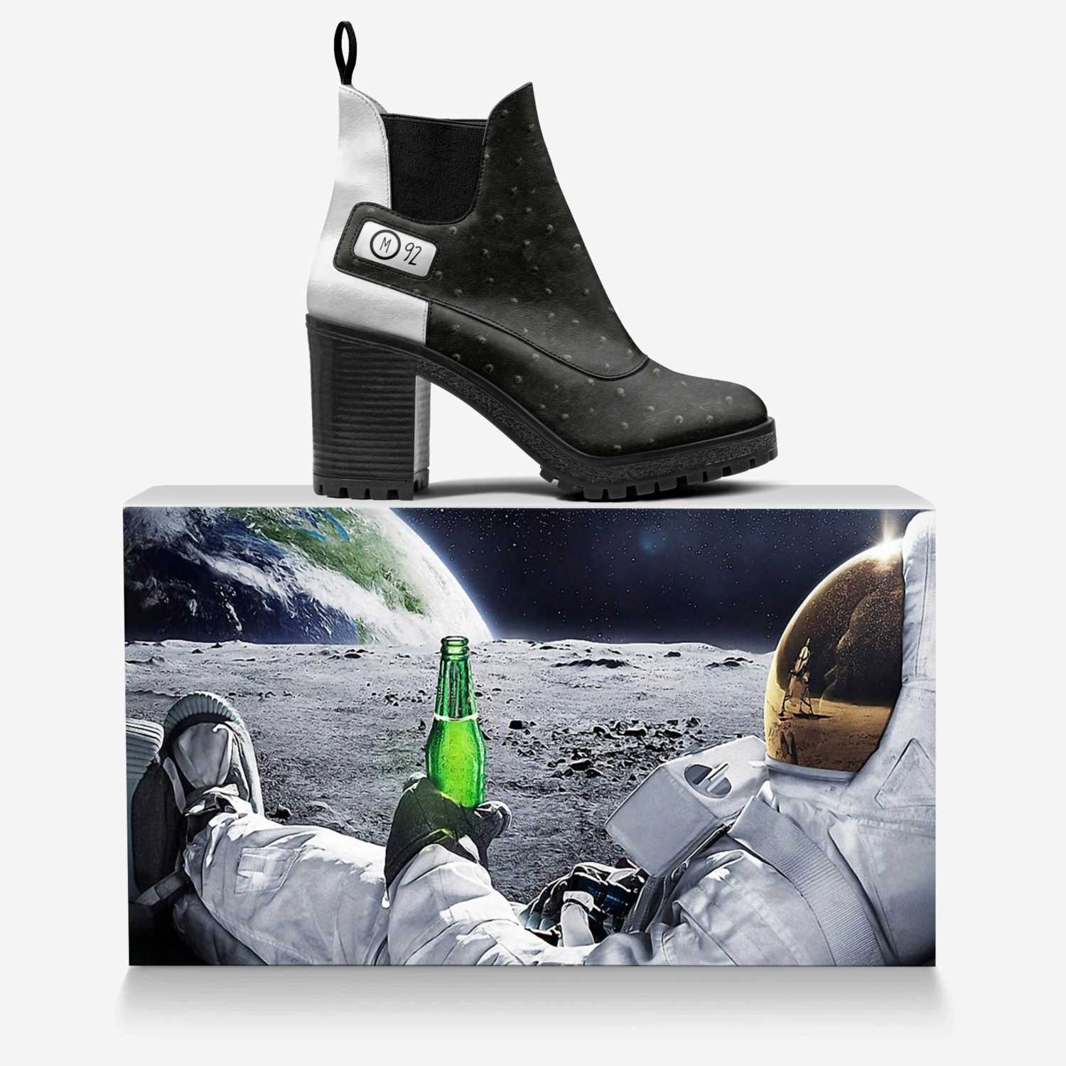 MO92 custom made in Italy shoes by Micol Ottina | Over box view