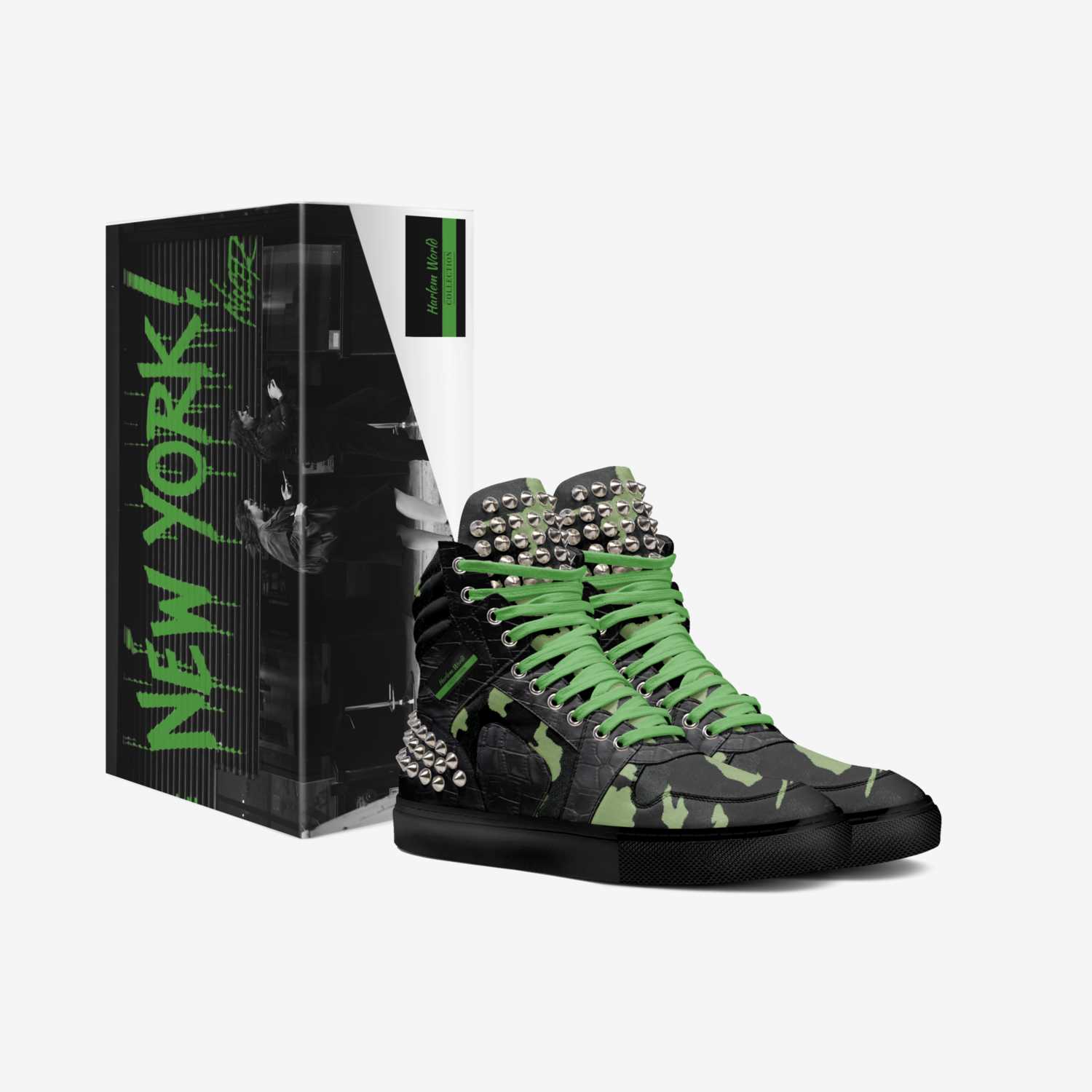 Harlem World custom made in Italy shoes by Bullish Boutique | Box view