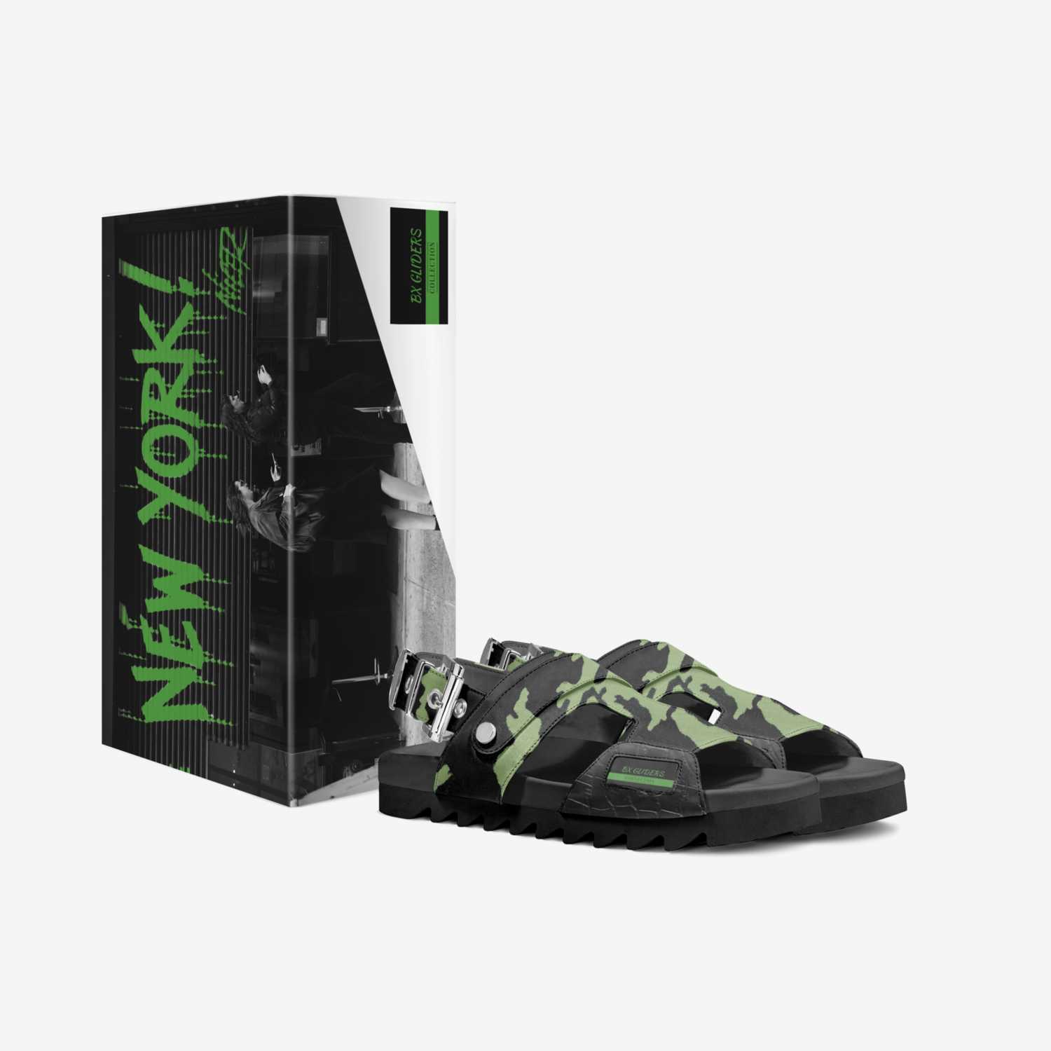 BX GLIDERS custom made in Italy shoes by Bullish Boutique | Box view