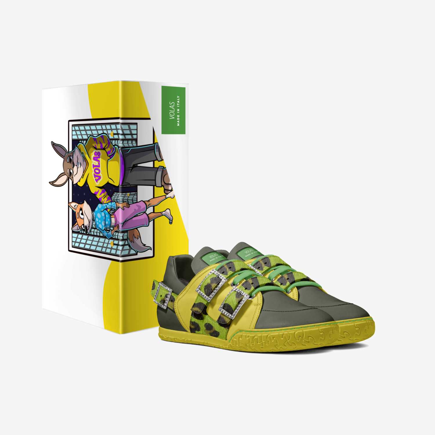 VOLAS custom made in Italy shoes by Ler | Box view