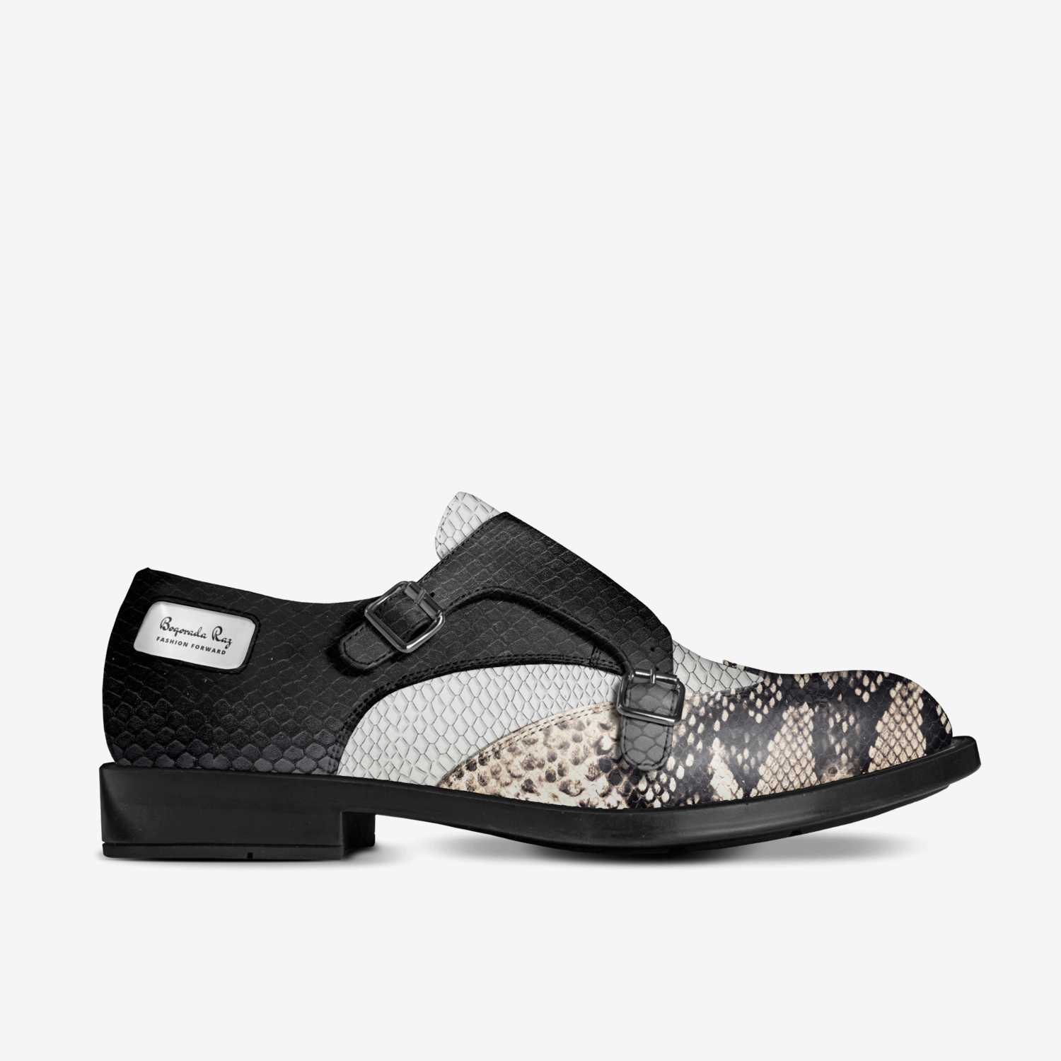 Boqorada Raz custom made in Italy shoes by Selena A Razo Bell | Side view