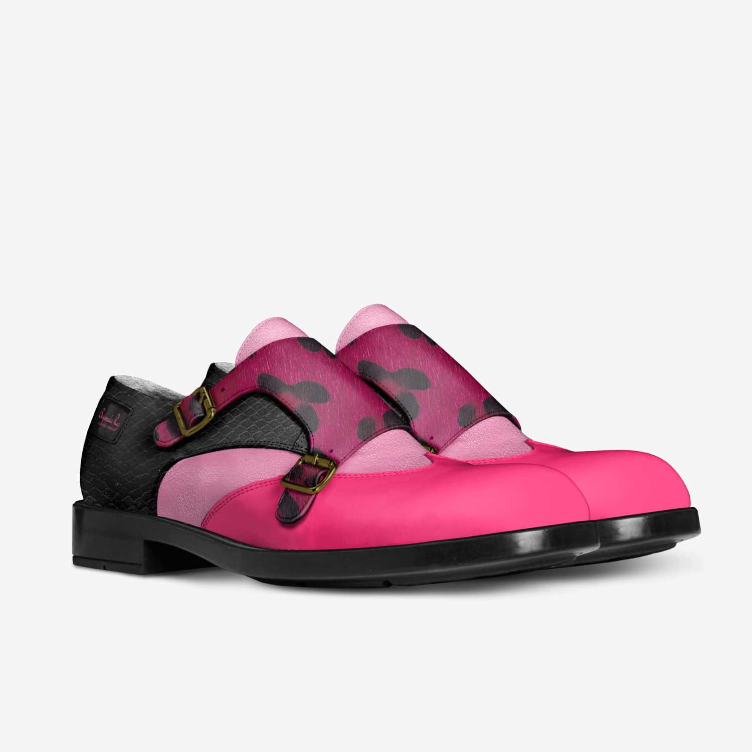 Boqorada Raz  custom made in Italy shoes by Selena A Razo Bell | Double view