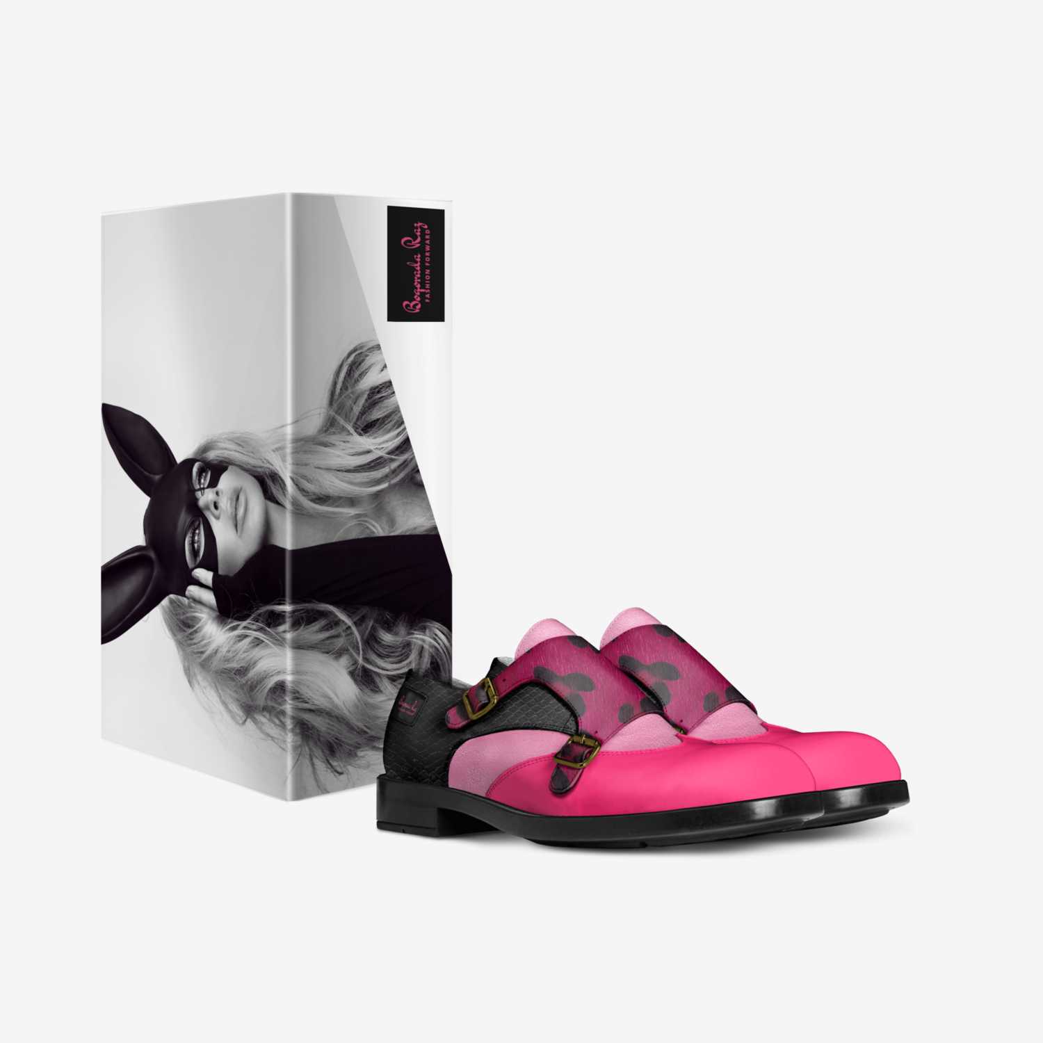 Boqorada Raz  custom made in Italy shoes by Selena A Razo Bell | Box view