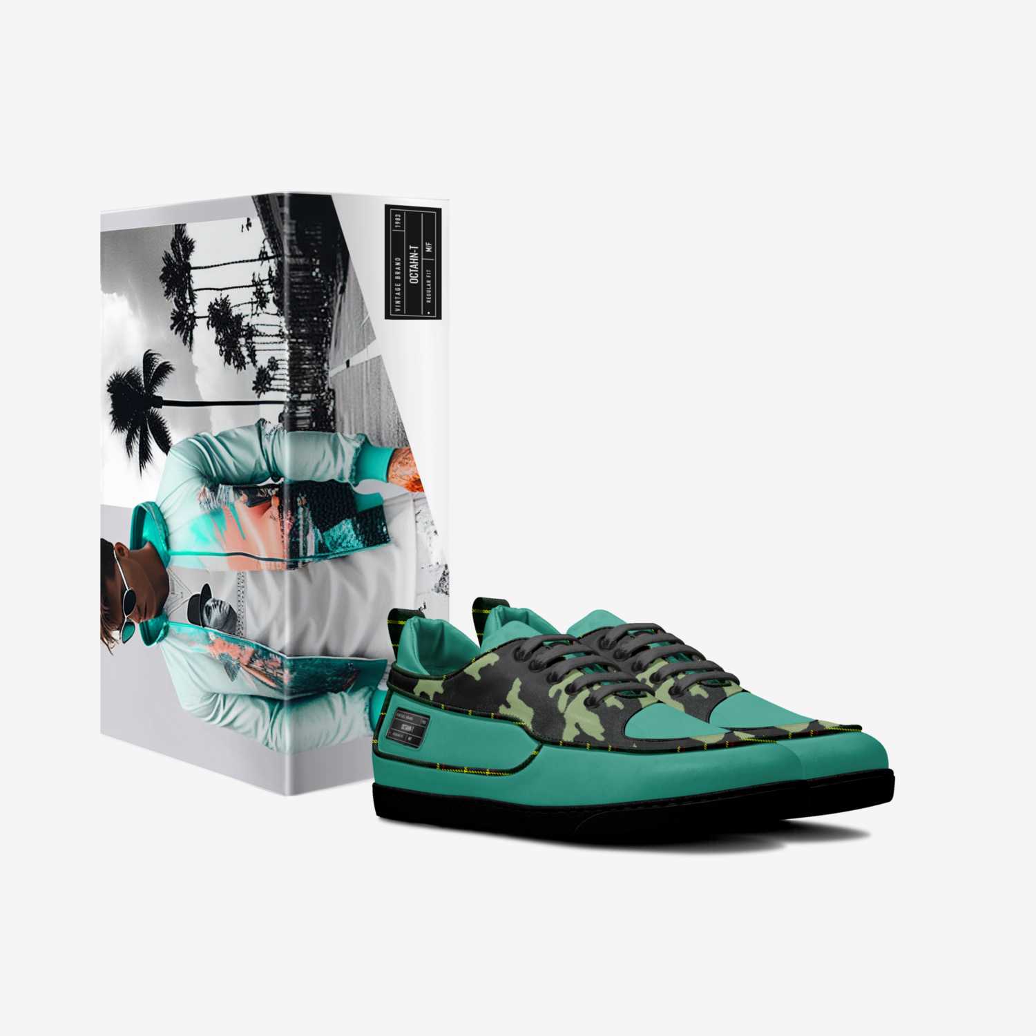 OCTAHN-T  custom made in Italy shoes by Thaddeus Hancock | Box view
