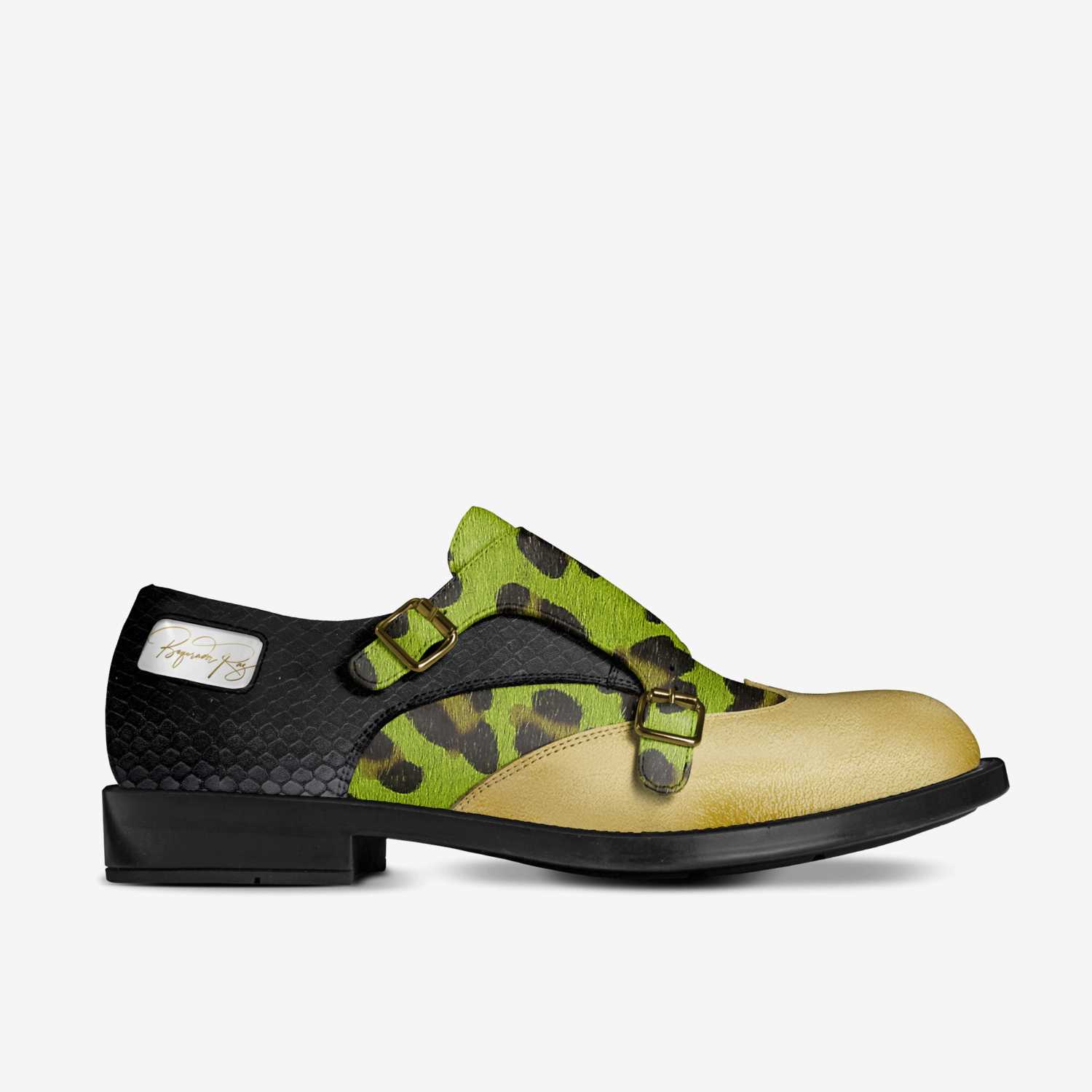 Boqorada Raz custom made in Italy shoes by Selena A Razo Bell | Side view