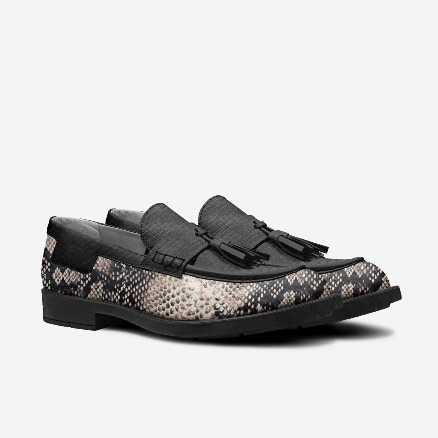 Snake Eyes custom made in Italy shoes by Bullish Boutique | Double view