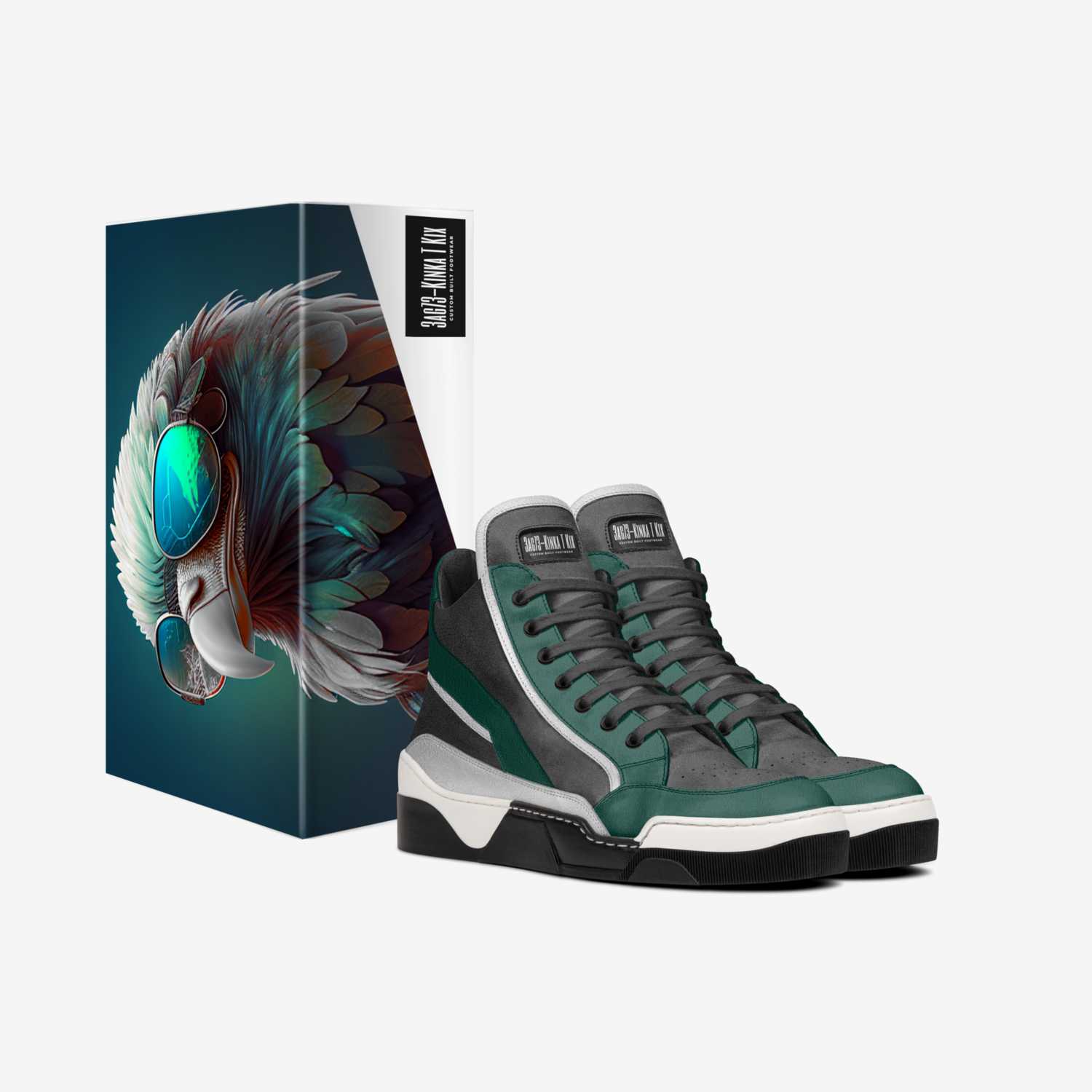 3ag73-Kinka T Kix custom made in Italy shoes by Kinka T Kix | Box view