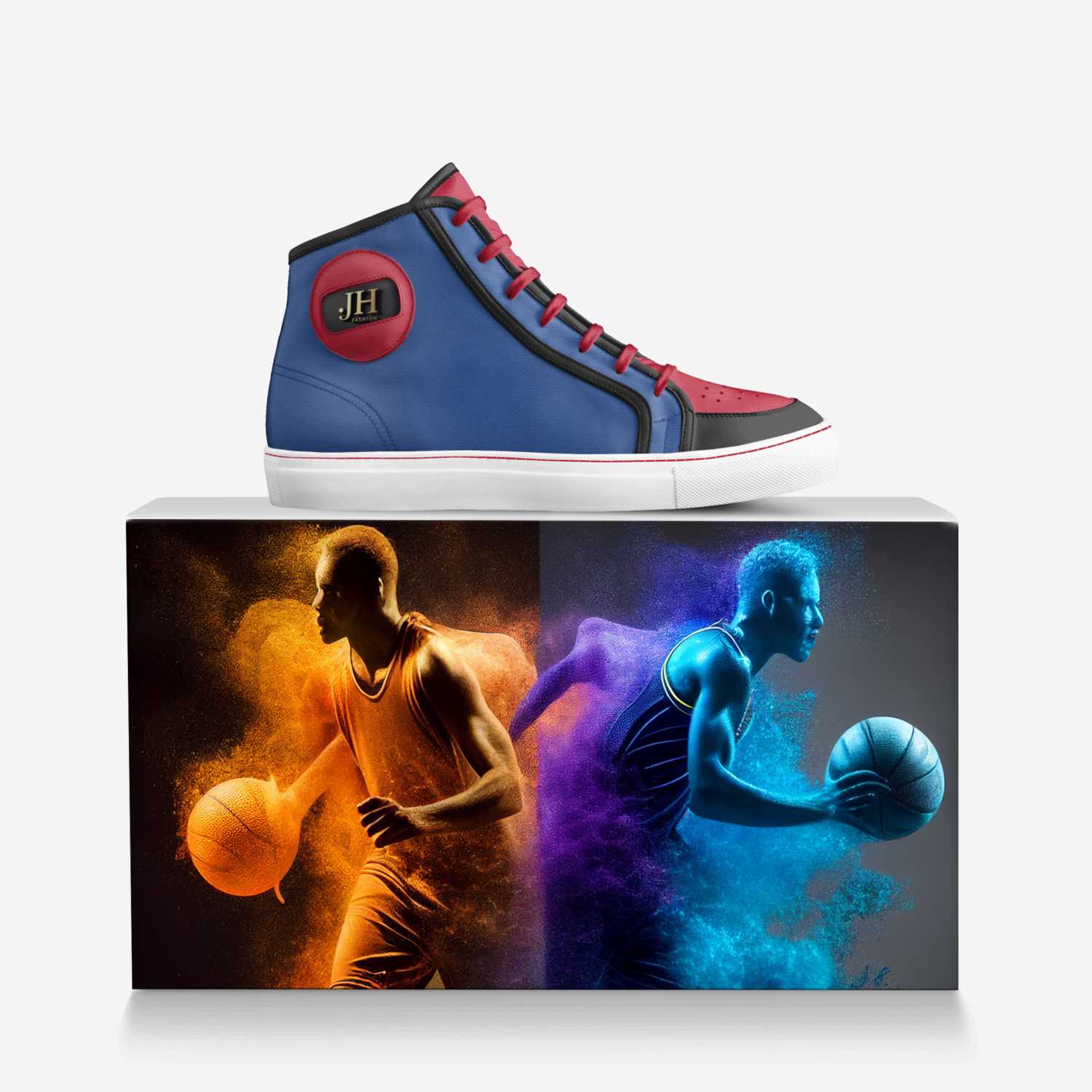 Urban Glide custom made in Italy shoes by John Hopkins | Over box view