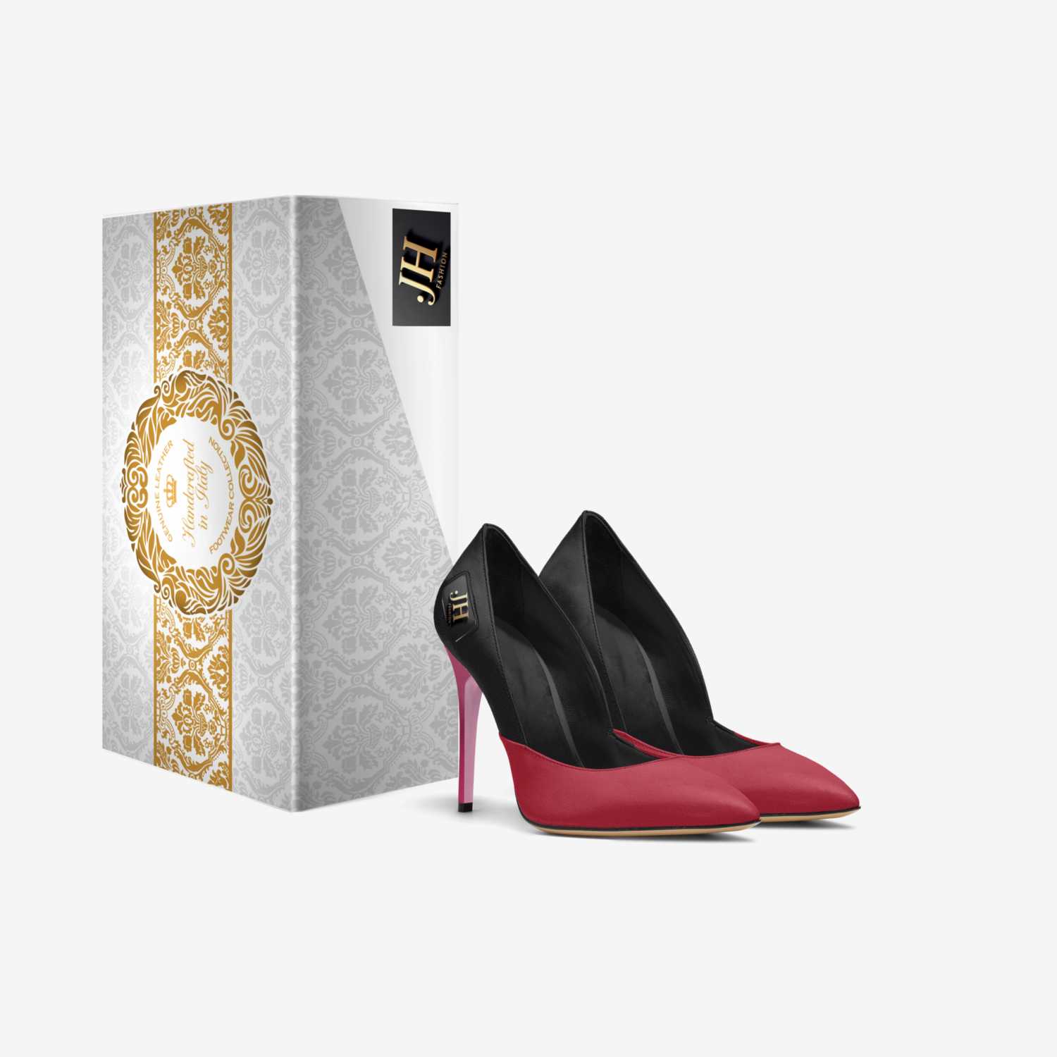 Lustre Lift  custom made in Italy shoes by John Hopkins | Box view