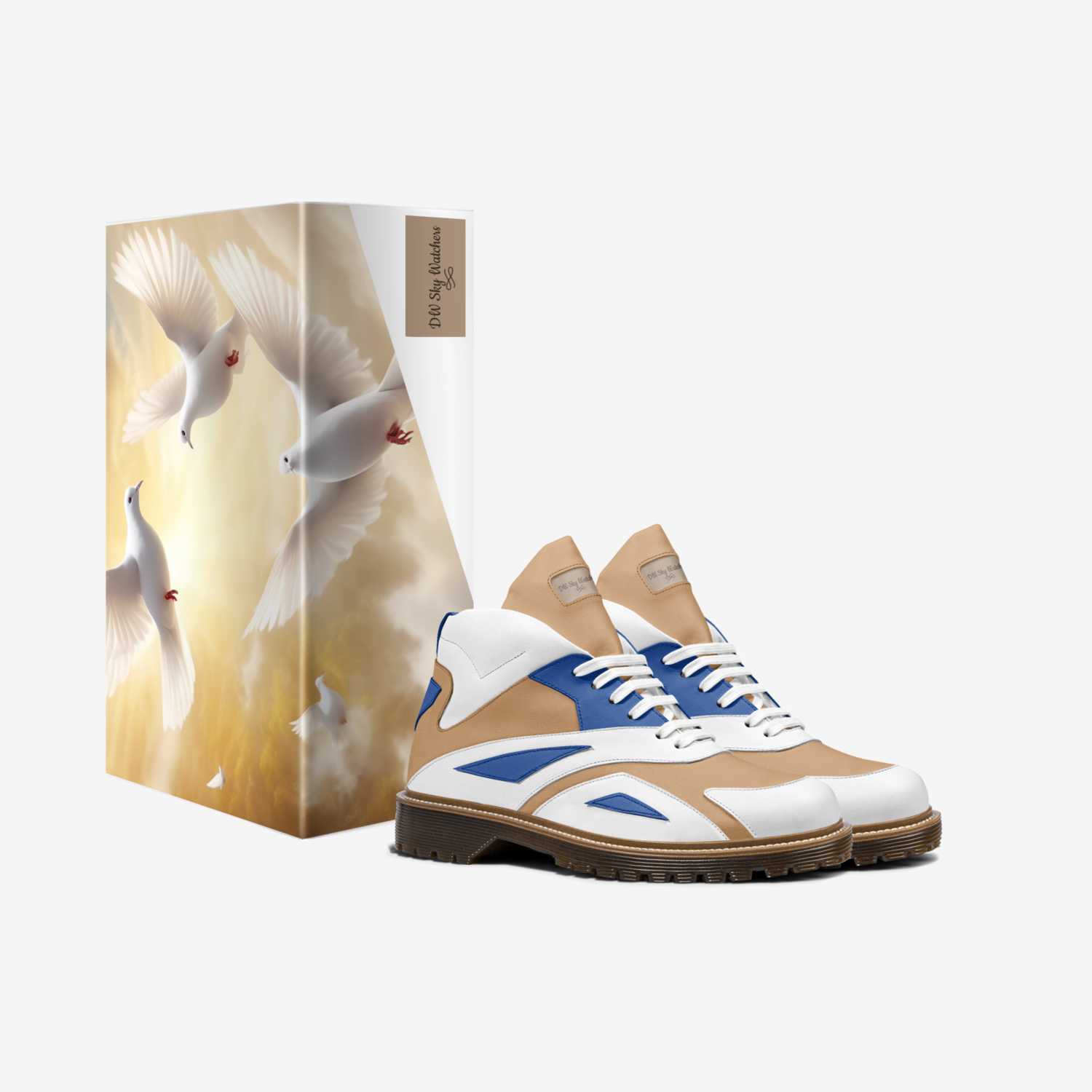 DW Sky Watchers custom made in Italy shoes by Diana Joe | Box view